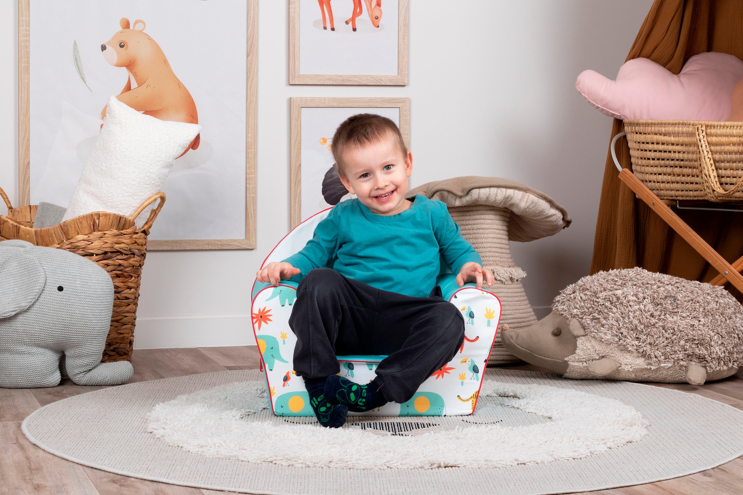 Knorrtoys® Sessel »Wild life«, für Kinder; Made in Europe