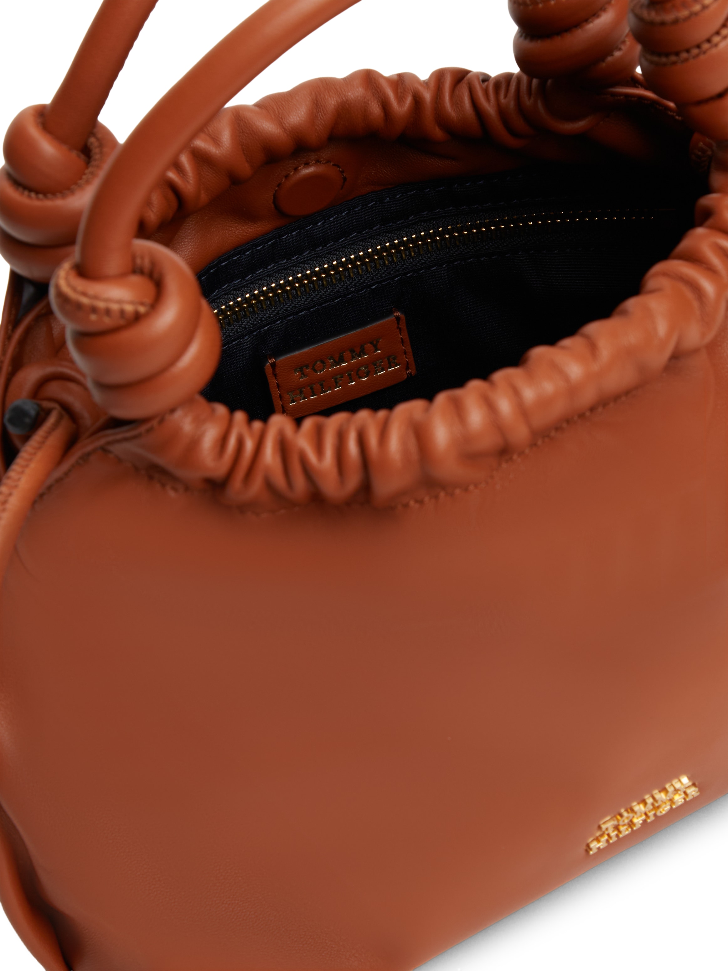 Tommy Hilfiger Umhängetasche »TH SOFT LEATHER MED CROSSOVER« Damen Schultertasch, Handtasche, Tragetasche mit Logoschriftzug