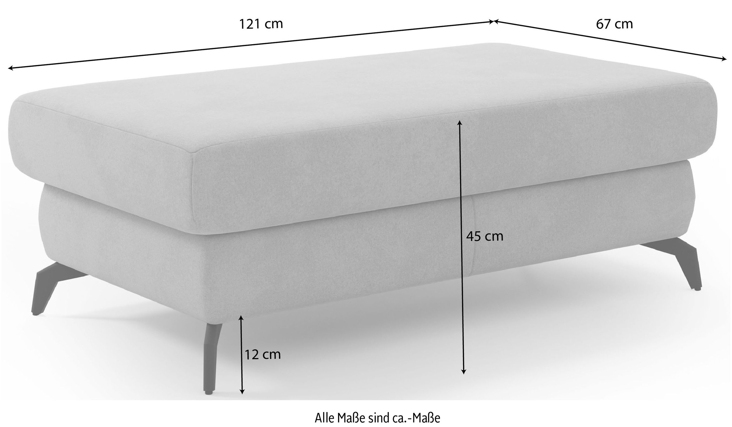 sit&more Polsterhocker »Bolero«