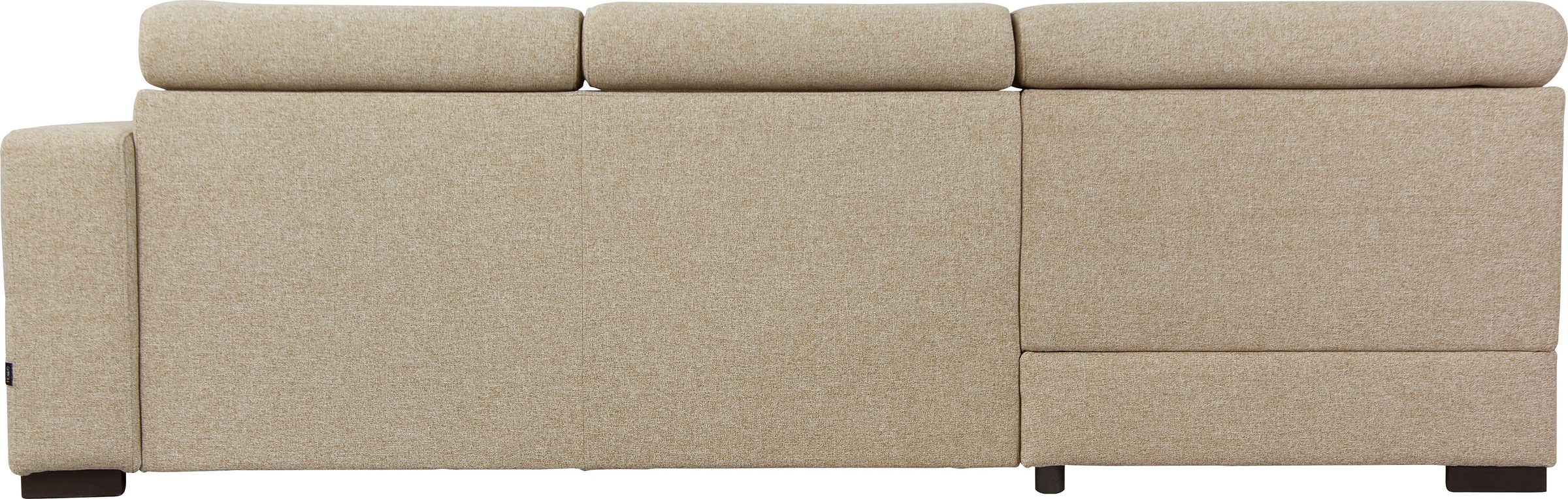 Home affaire Ecksofa »Tulio L-Form«, wahlweise mit Bettfunktion und Bettkasten, incl. 3 Zierkissen