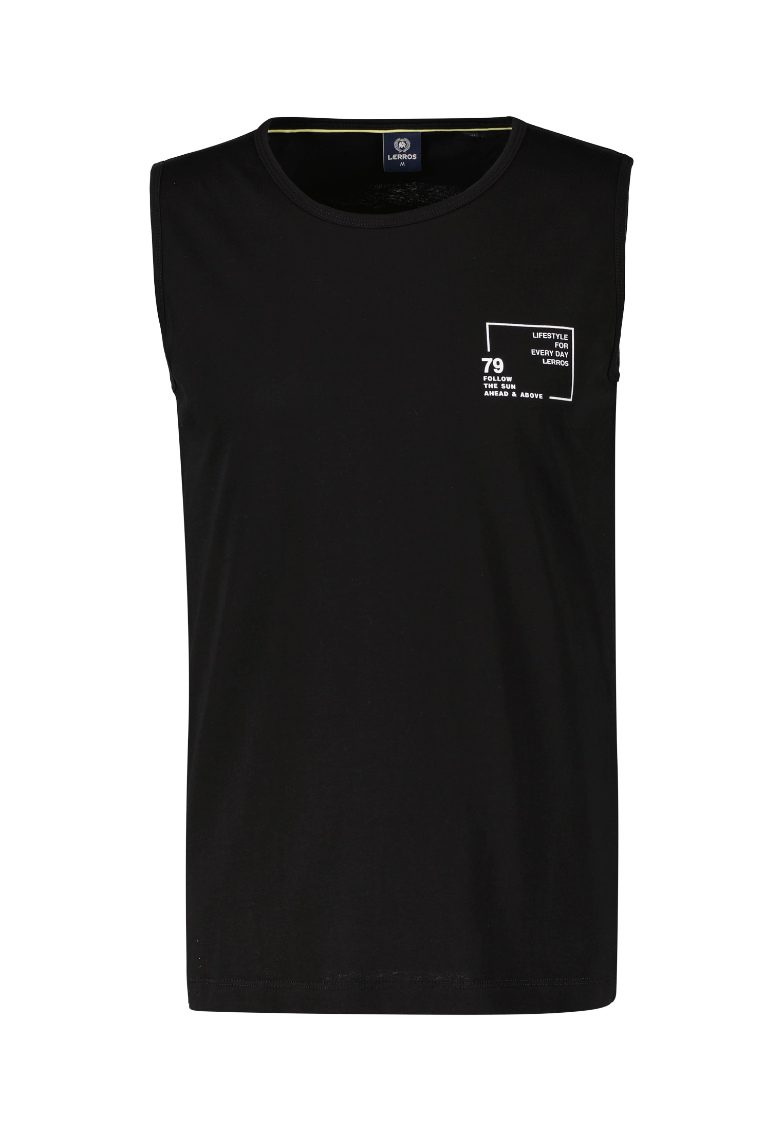 LERROS Muskelshirt »LERROS Tanktop mit Brustprint«