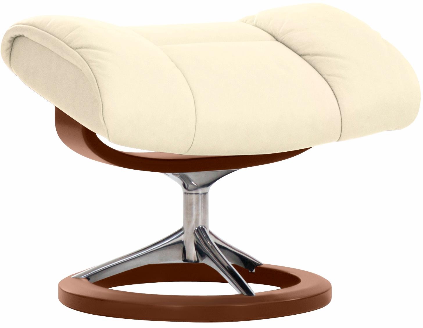 Stressless® Hocker »Ruby«, mit Signature Base, Gestell Eiche, Wenge, Braun & Schwarz