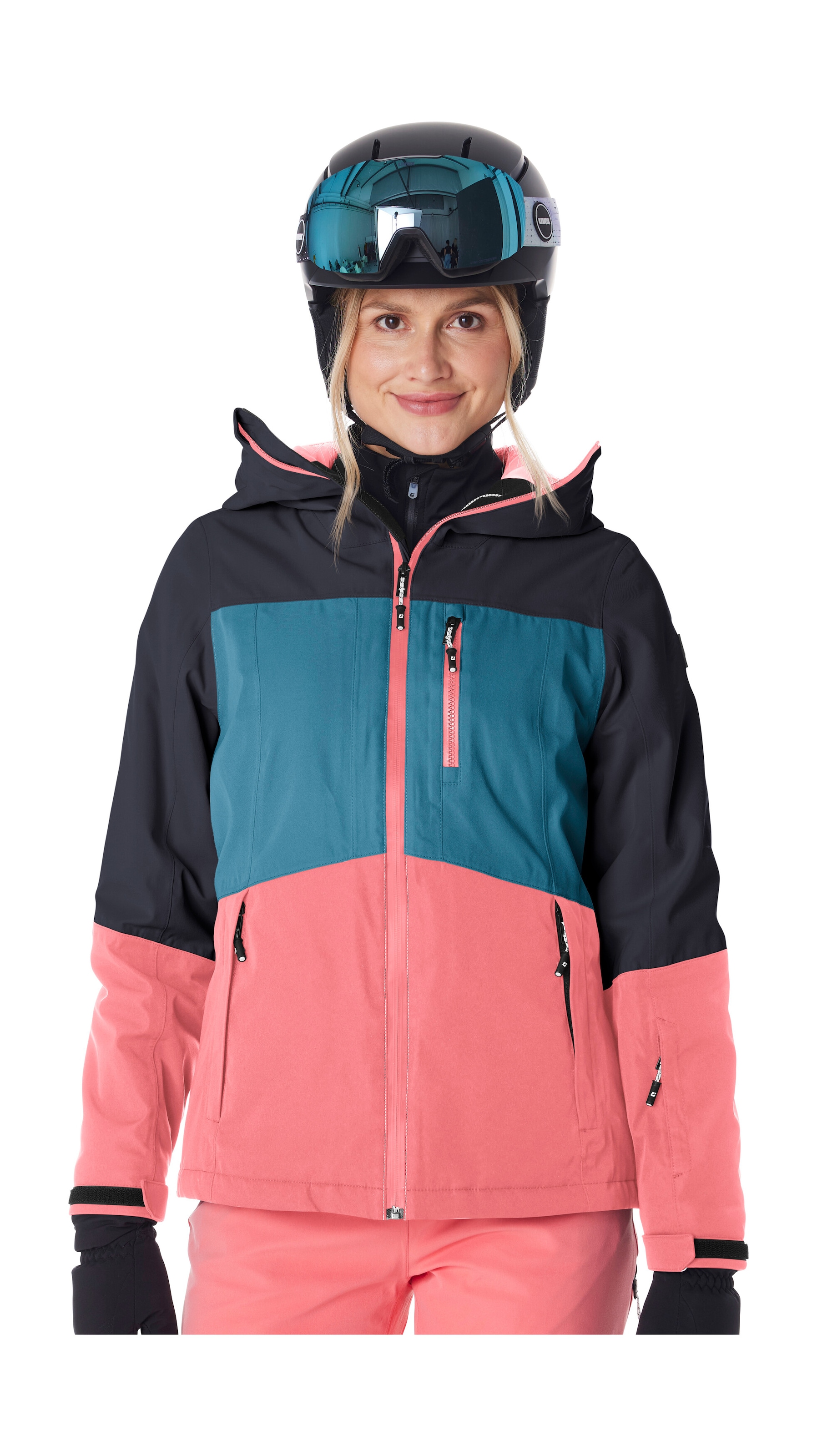 Killtec Skijacke »KSW 277 WMN SKI JCKT« Wasserdichte Damenjacke mit Schneefang, verstellbar und atmungsaktiv