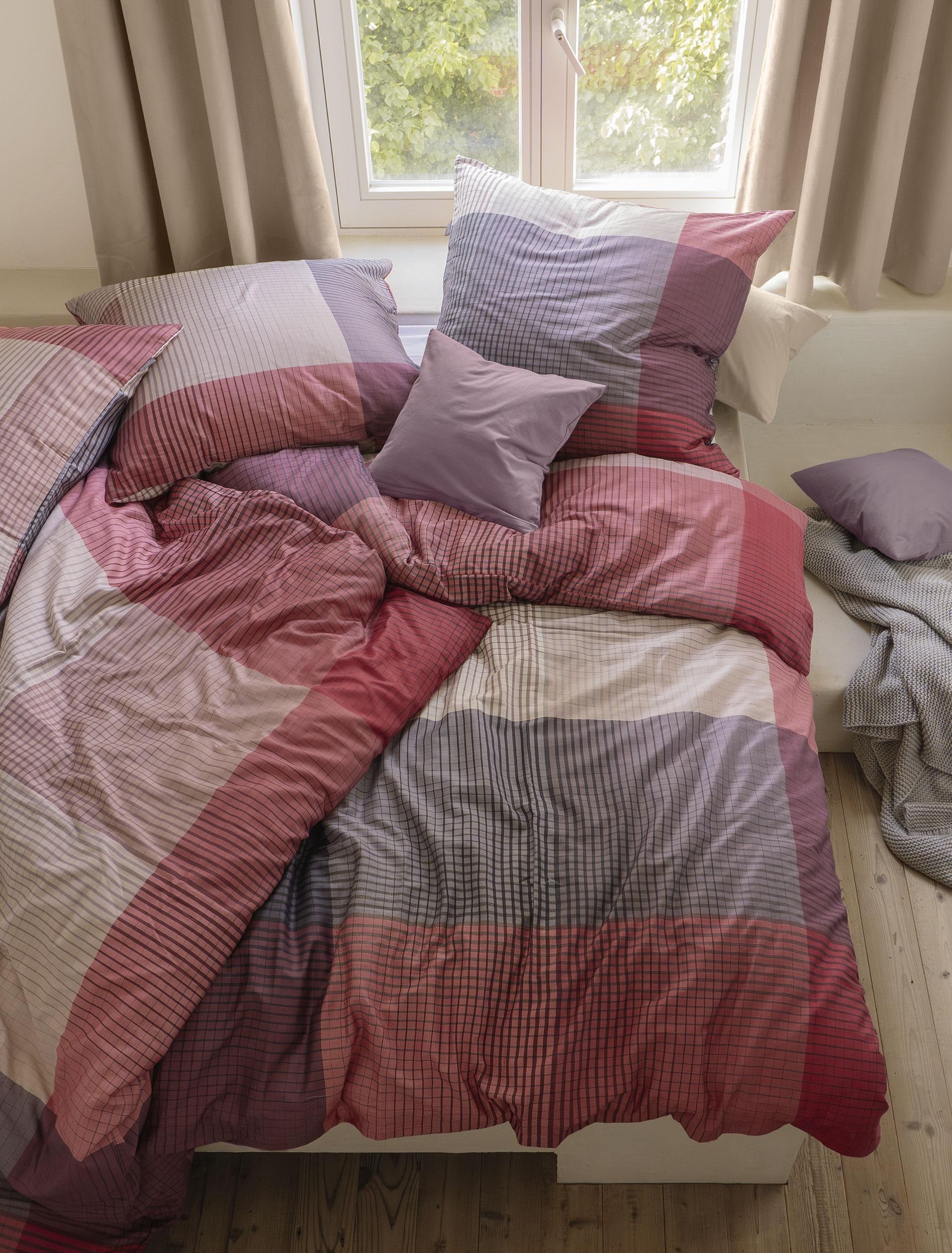 Irisette Bettwäsche »Wave 8637« 2 Stk. tlg. anschmiegsam und atmungsaktiv, Ganzjahresqualität