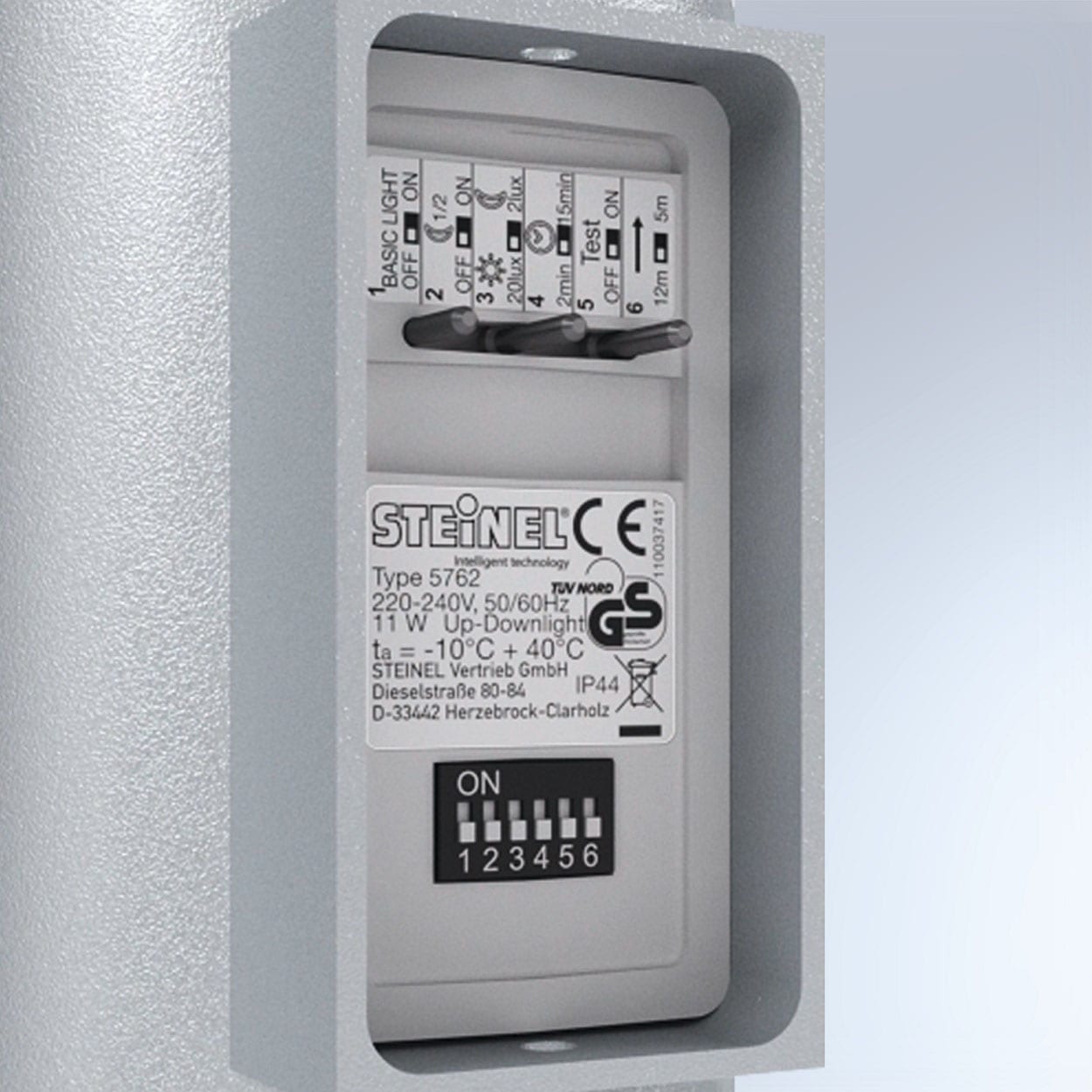 steinel LED Außen-Wandleuchte »L 910 S SI«, 2 flammig, Leuchtmittel LED-Board | LED fest integriert