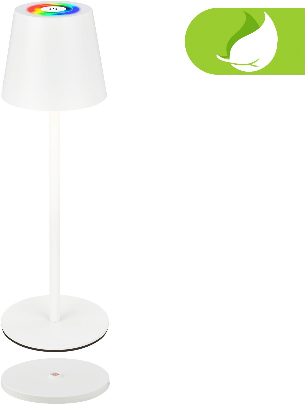 Briloner Leuchten Tischleuchte »CILANO«, Schutzklasse IP44, Touchdimmer, Au günstig online kaufen