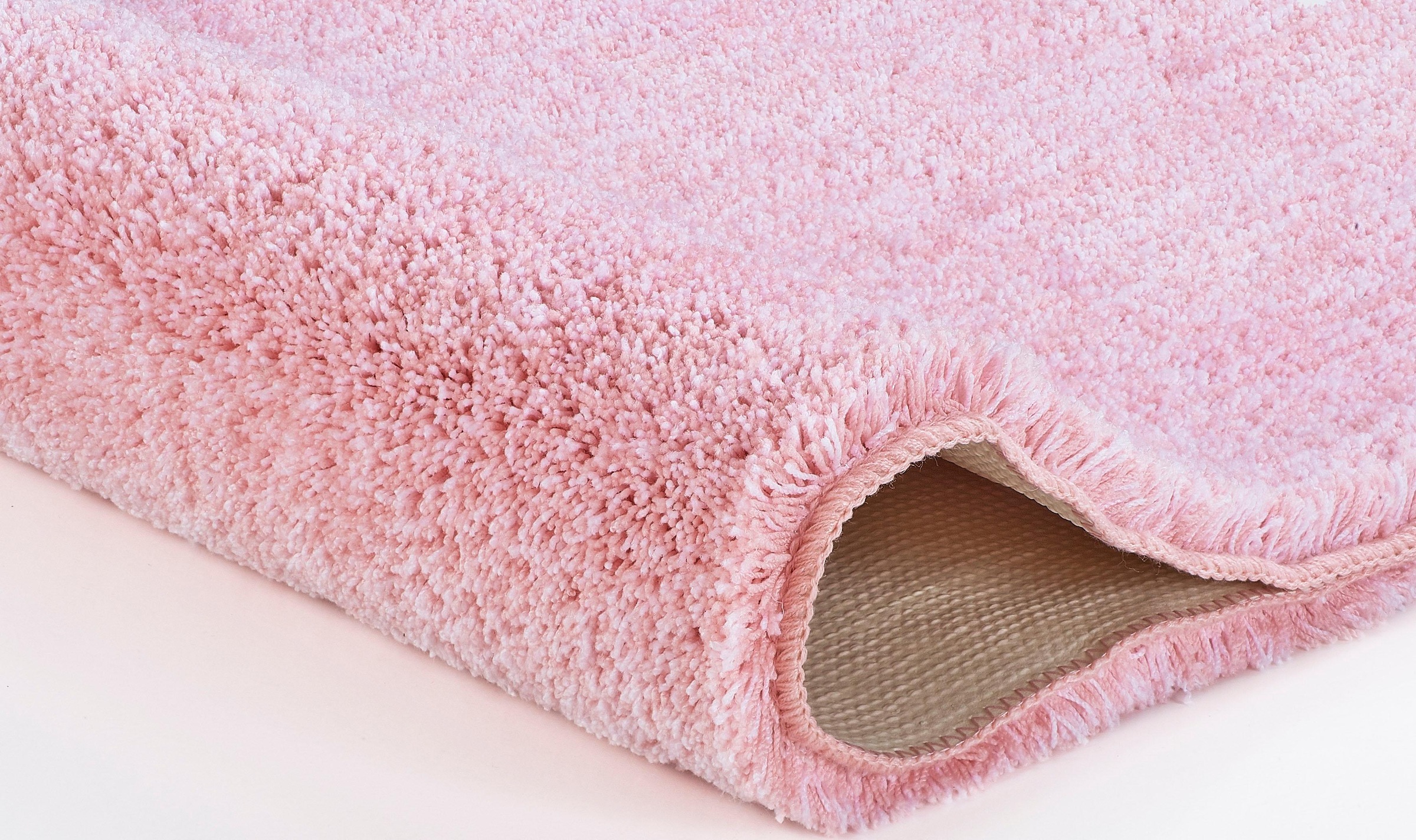 Kleine Wolke Badematte »Seattle«, rutschhemmend beschichtet, fußbodenheizungsgeeignet, Badteppich, Uni Farben mit Melange Effekt, besonders weich, waschbar