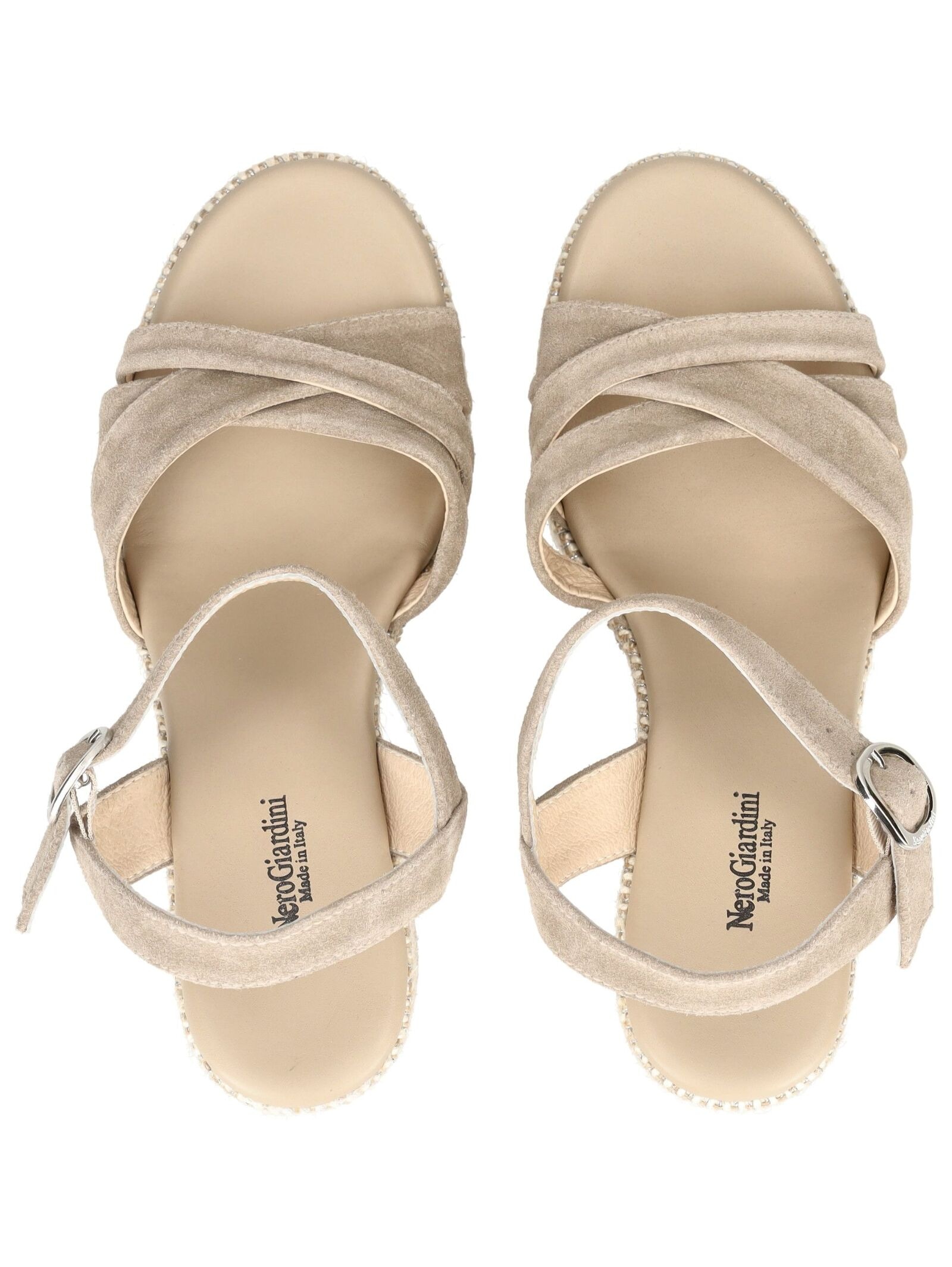 Nero Giardini High-Heel-Sandalette »Nero Giardini Sandalen Veloursleder«