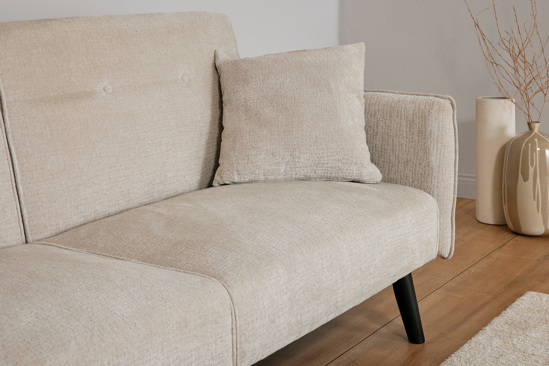 Jahnke Schlafsofa »CHILLAX DOT« mit Relax-und Schlaffunktion, inkl. Kissen, Breite 191 cm