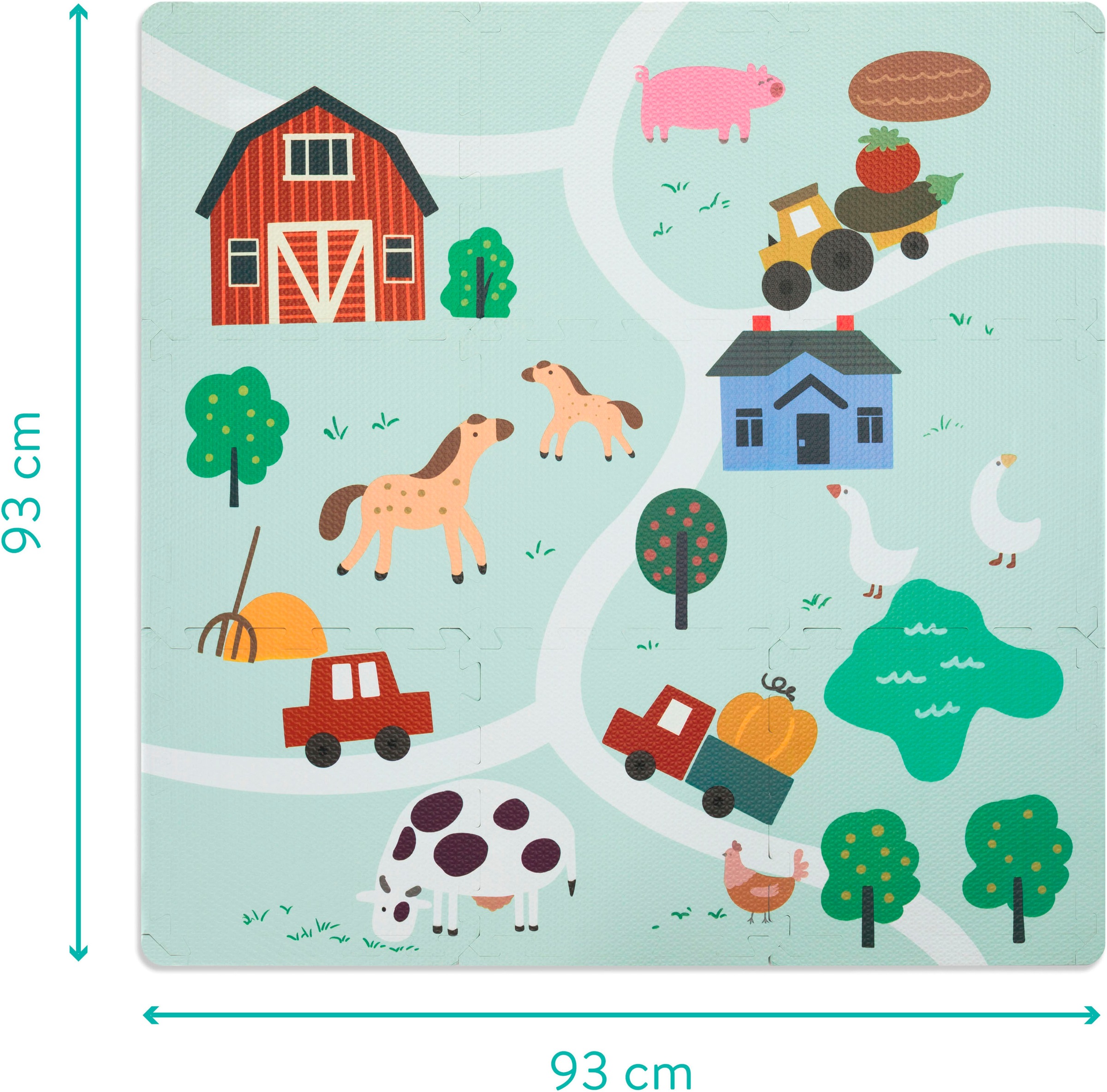 Fillikid Puzzle »Puzzlematte Bauernhof«