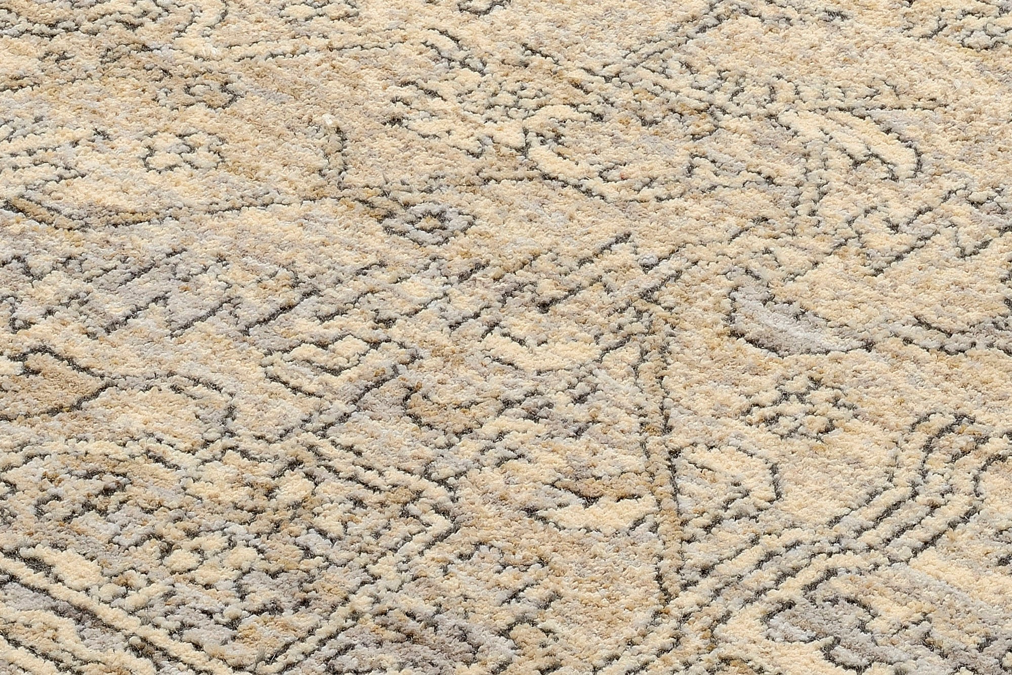 OCI DIE TEPPICHMARKE Teppich »GRAND FASHION 03«, rechteckig, 5 mm Höhe, Vintage Look, seitlich hochwertig gekettelt mit Fransen, Wohnzimmer