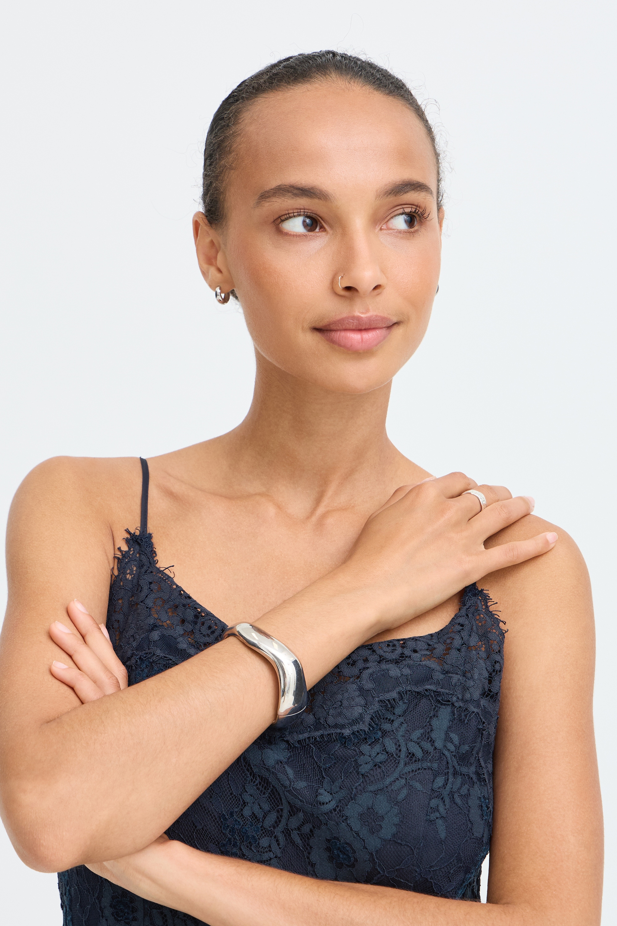 b.young Midikleid »Damen Fest BYXGAIL«