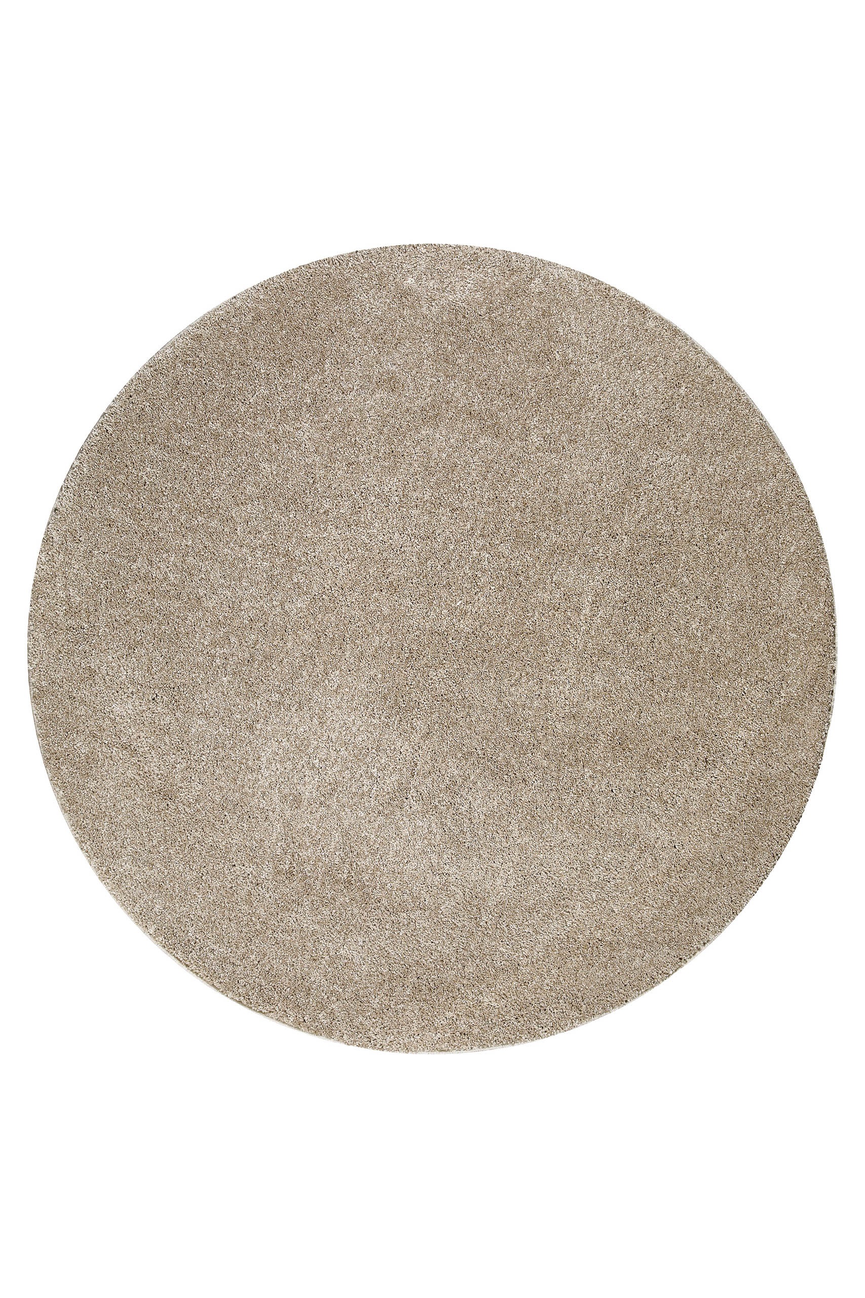Wecon home Basics Hochflor-Teppich »Nova«, rund, 25 mm Höhe, Shaggy, gewebt, robust, Wohnzimmer, Schlafzimmer