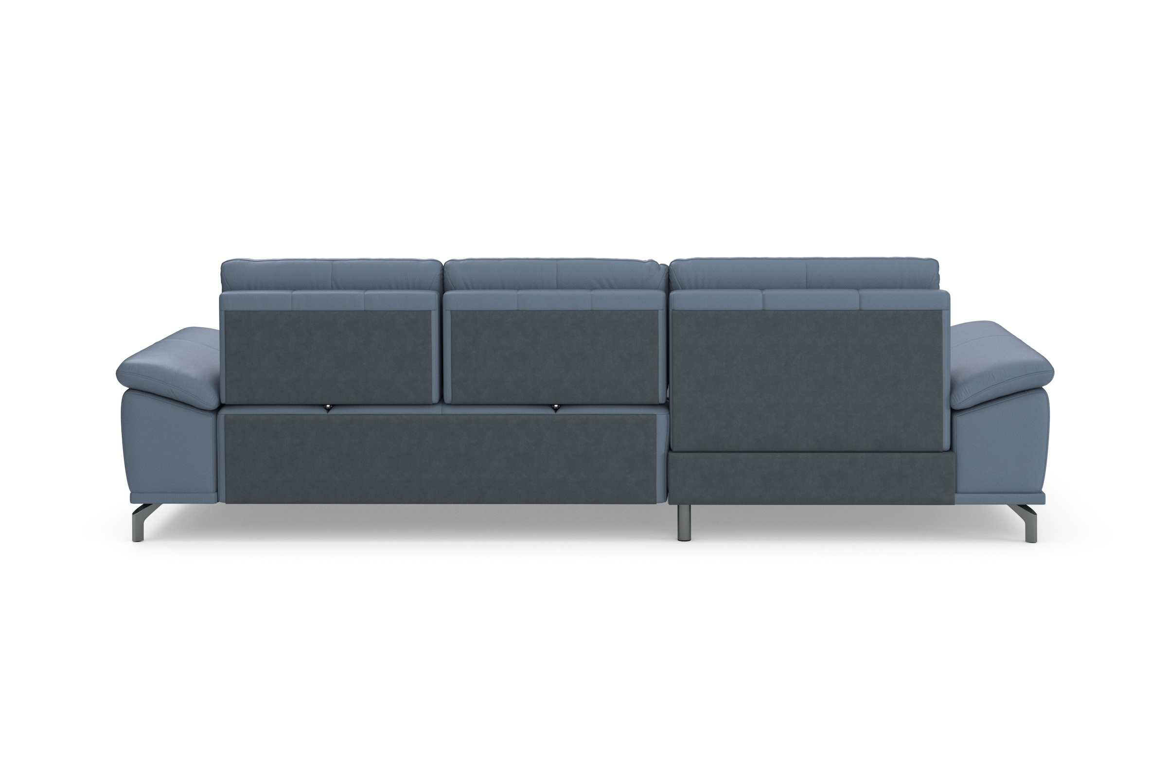 Places of Style Ecksofa Costello, mit Sitztiefenverstellung und Armlehnfunktion, incl. 3 Nierenkissen