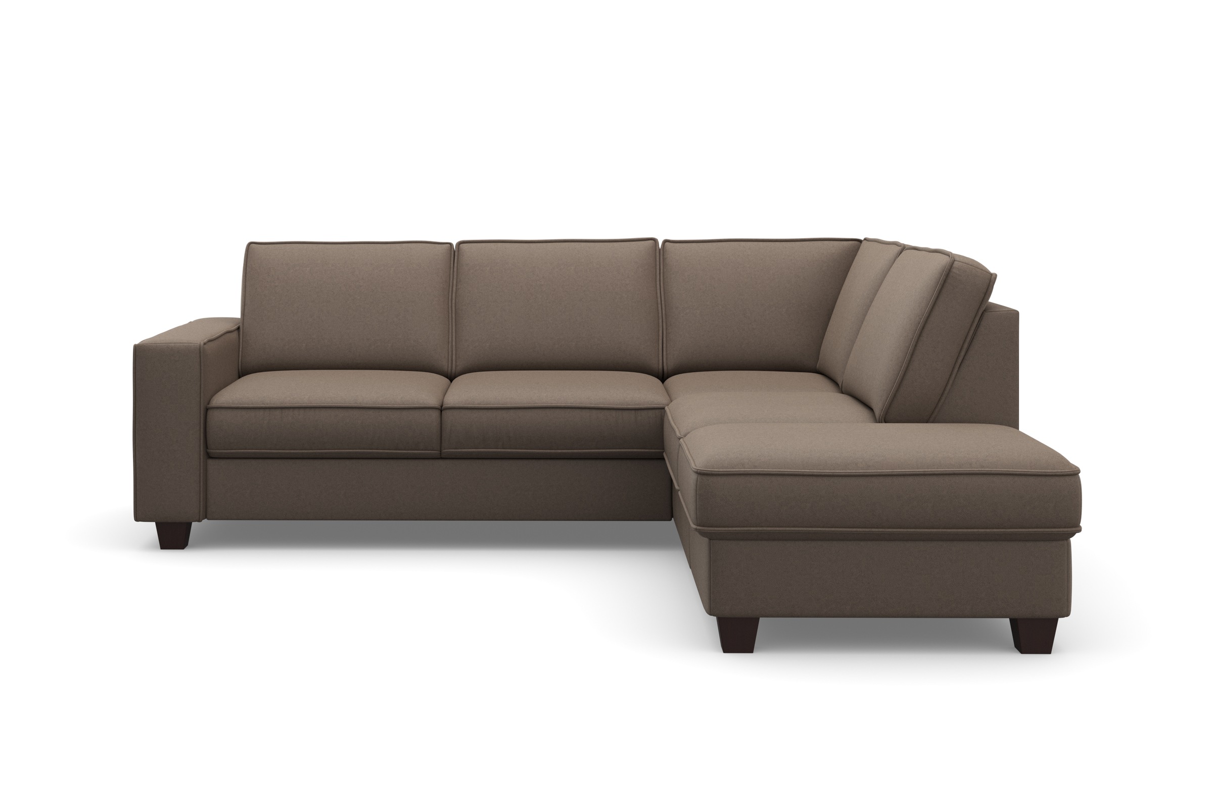 Home affaire Ecksofa »County L-Form« wahlweise Ottomane links oder rechts, günstig online kaufen