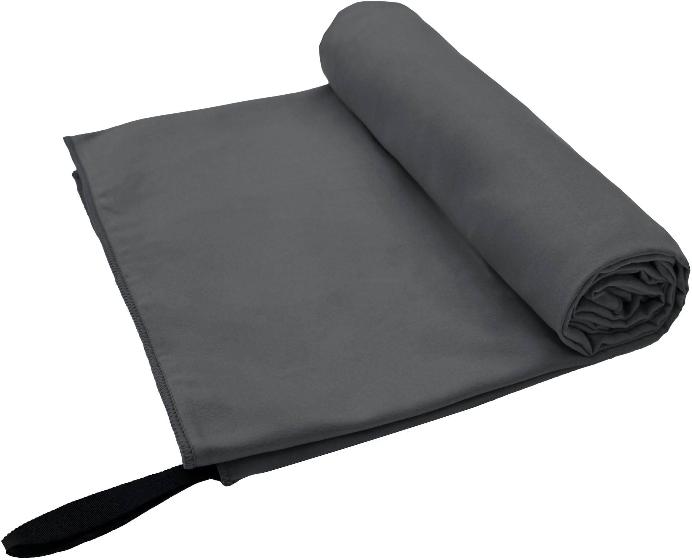my home Reisehandtuch »Xavi, 4 x 70x140cm ideal als Sporthandtuch, Reisehandtuch«, (4 St.), als Serie und Set, sehr leicht, kompakt, schnelltrocknend, Mikrofaser