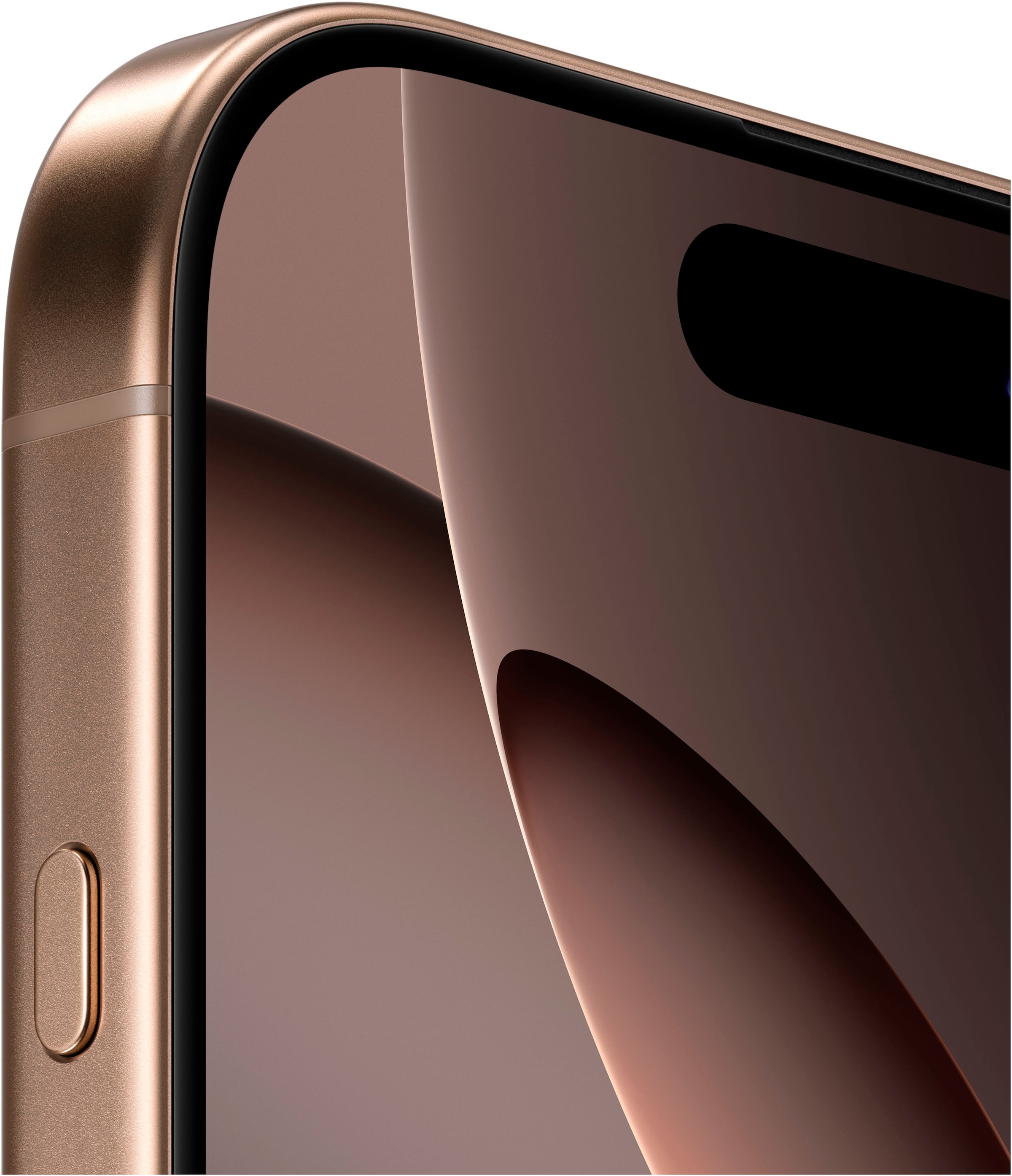 Apple Smartphone »iPhone 16 Pro«, Titan Wüstensand, 15,9 cm/6,3 Zoll, 256 GB Speicherplatz, 48 MP Kamera