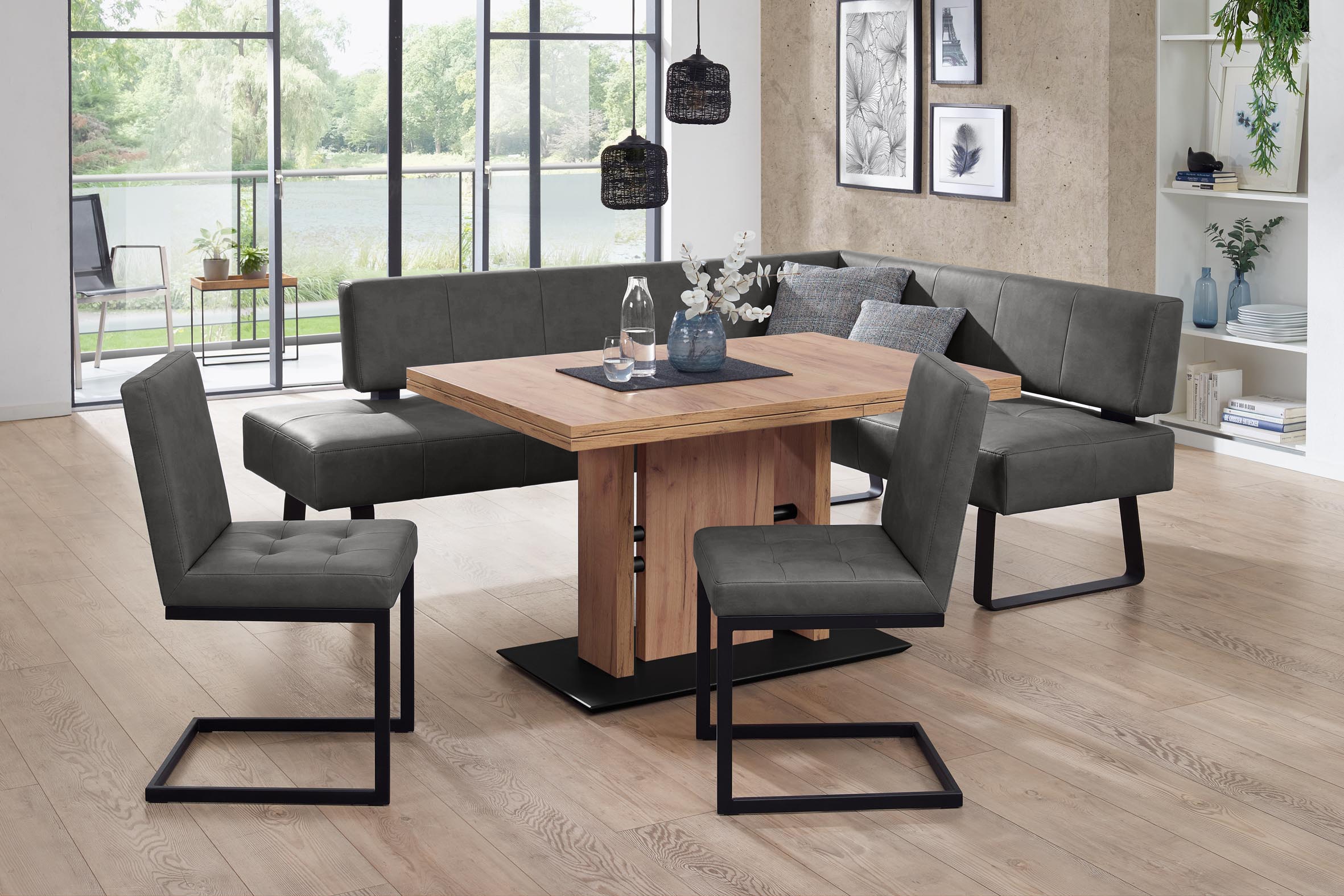K+W Komfort & Wohnen Essgruppe »Spider II« 4 Stk. tlg. langer Schenkel wahw günstig online kaufen