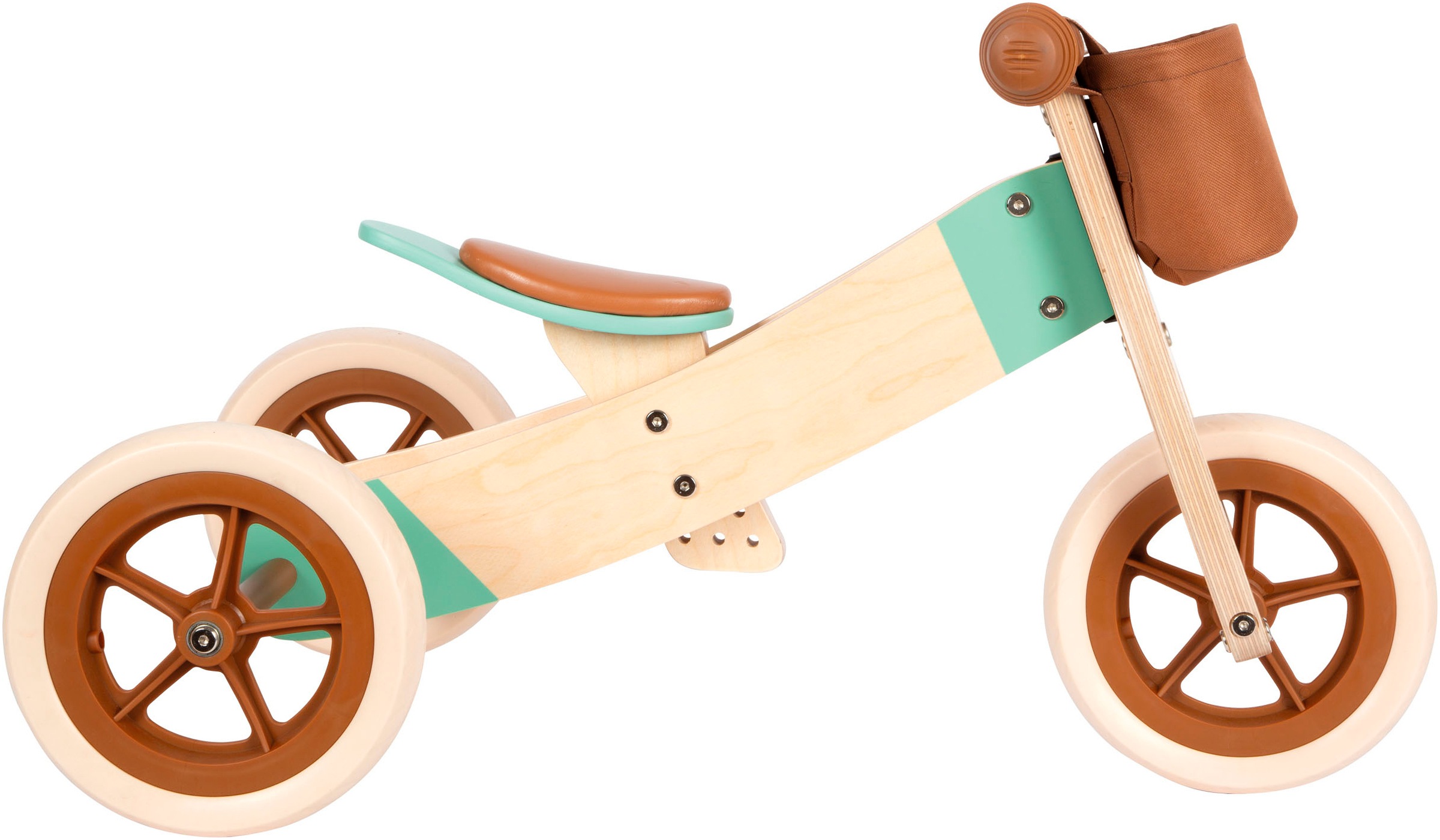 Small Foot Laufrad »Maxi braun«, mitwachsend