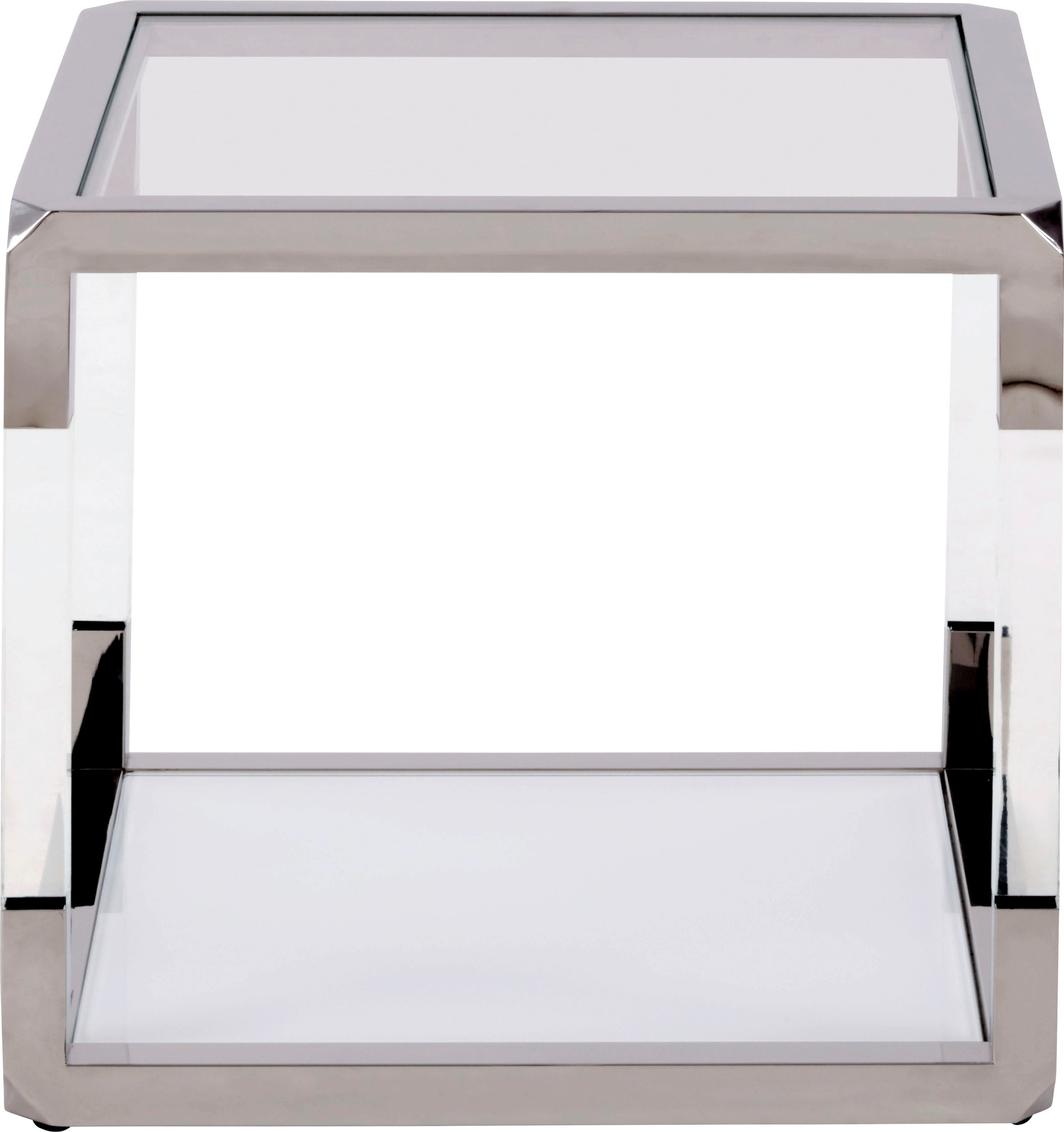 Leonique Beistelltisch »Jasper Beistelltisch« Beistelltisch, rechteckig, Gl günstig online kaufen