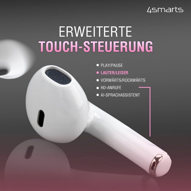 4smarts Headset »True Wireless Stereo Headset SkyPods Pro«, Bluetooth,  Sprachsteuerung, höhenverstellbar, 3 Jahre Herstellergarantie auf Raten  kaufen