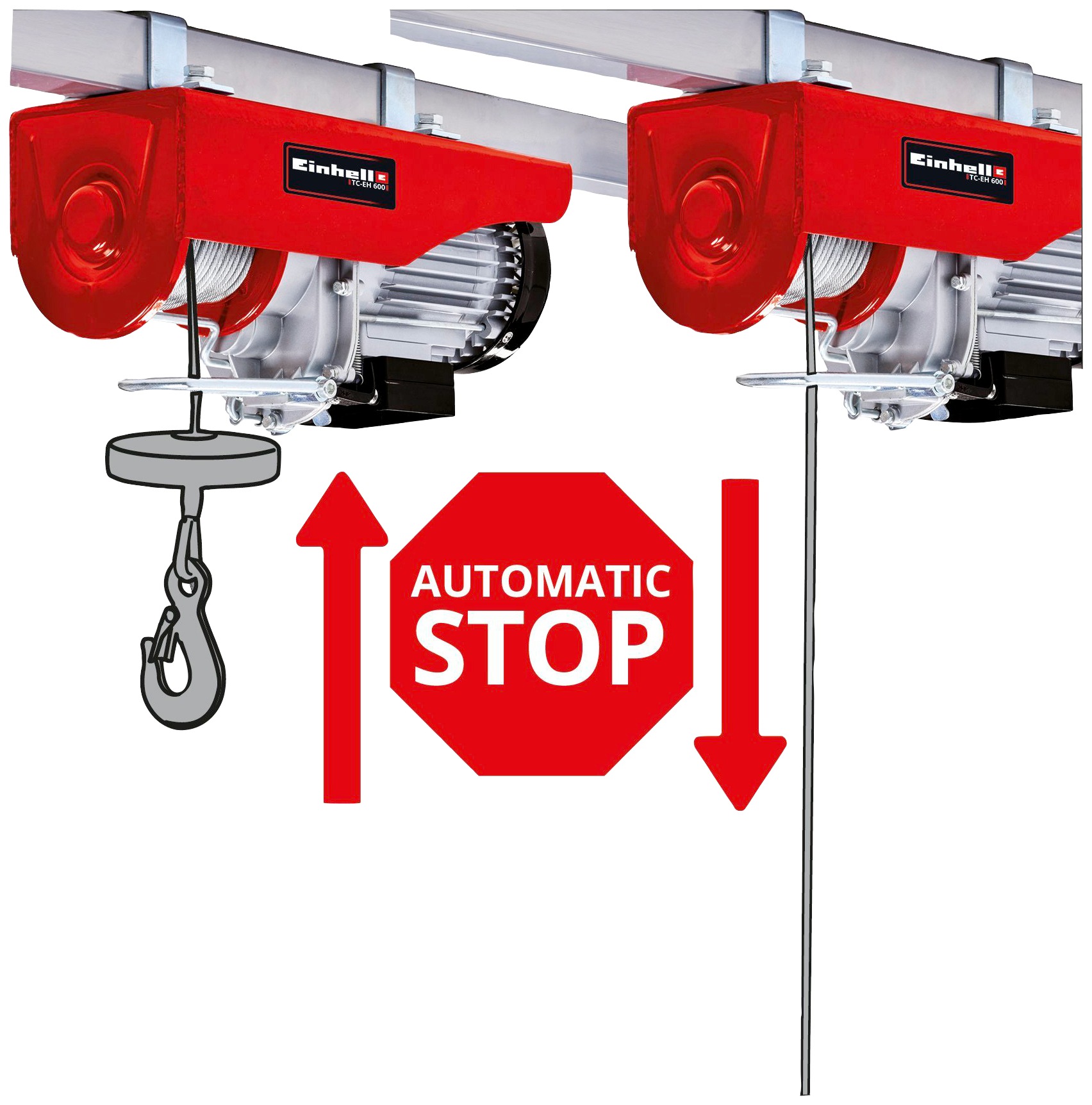 Einhell Seilwinde »TC-EH 600« 300 kg, 18 m