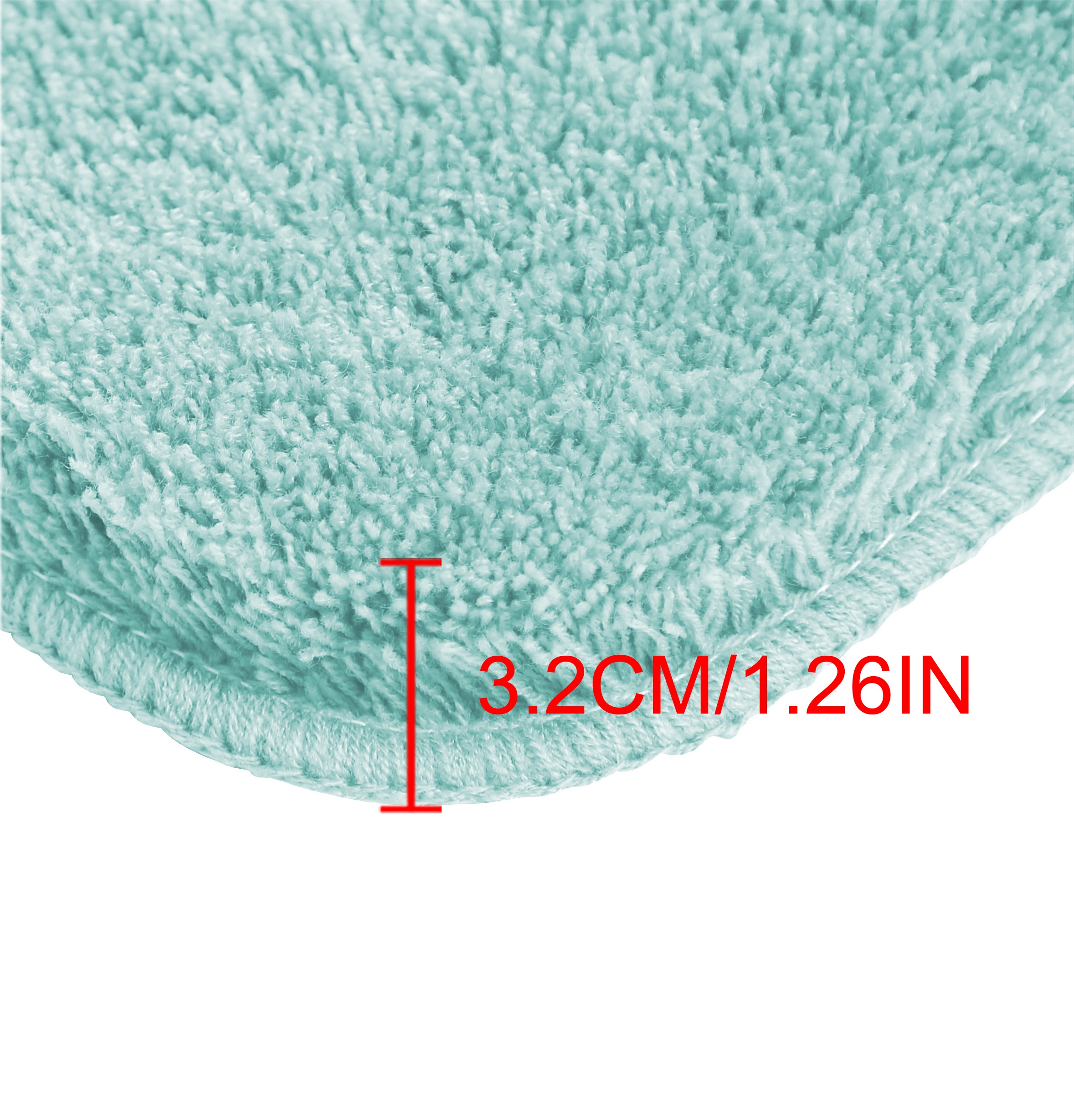 my home Badematte »Merida, Badvorleger, Badezimmer Teppich«, rutschhemmend beschichtet, fußbodenheizungsgeeignet-schnell trocknend-strapazierfähig, Badteppich, Uni Farben, rechteckig, rund & als 2-tlg. Set erhältlich