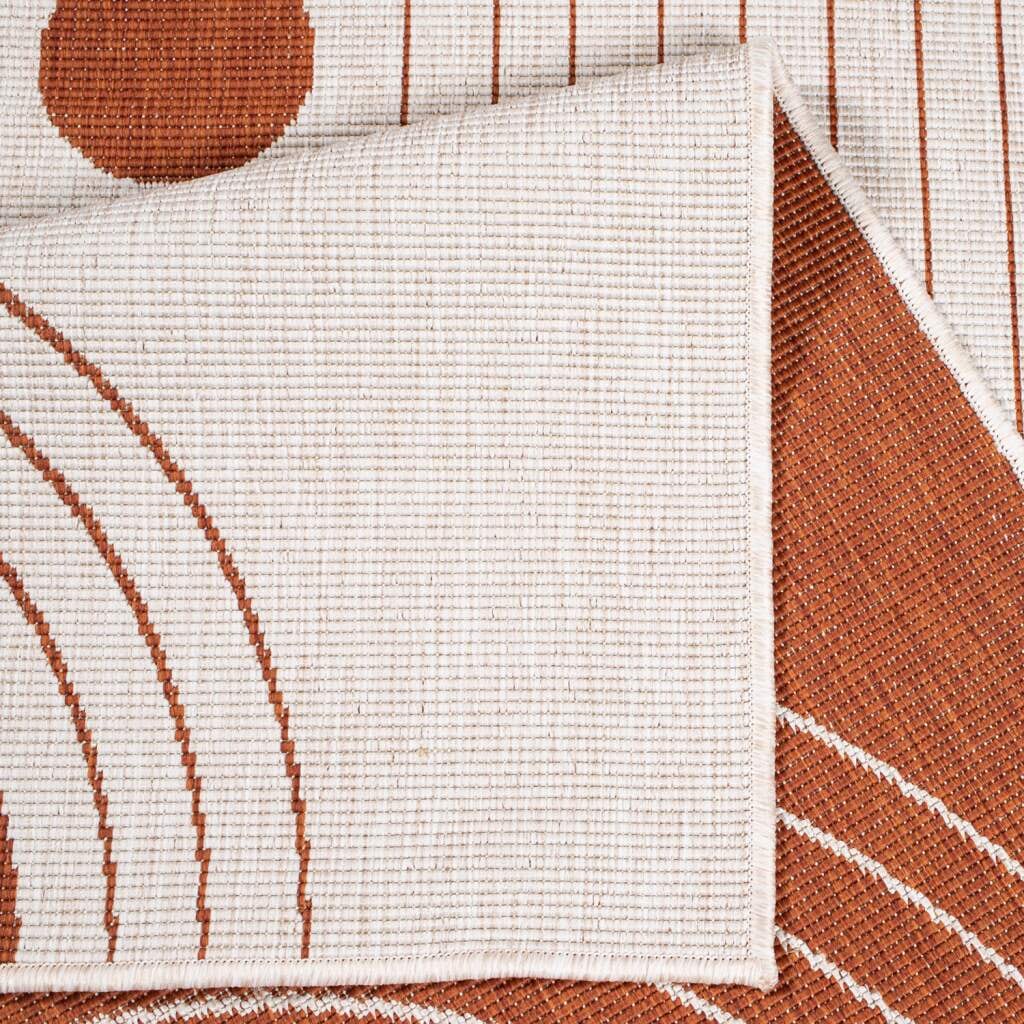 Carpet City Outdoorteppich »DUO RUG 5739«, rechteckig, 5 mm Höhe, Wendeteppich Wetterfest In- & Outdoor, Balkon, Terrasse, Wohnzimmer