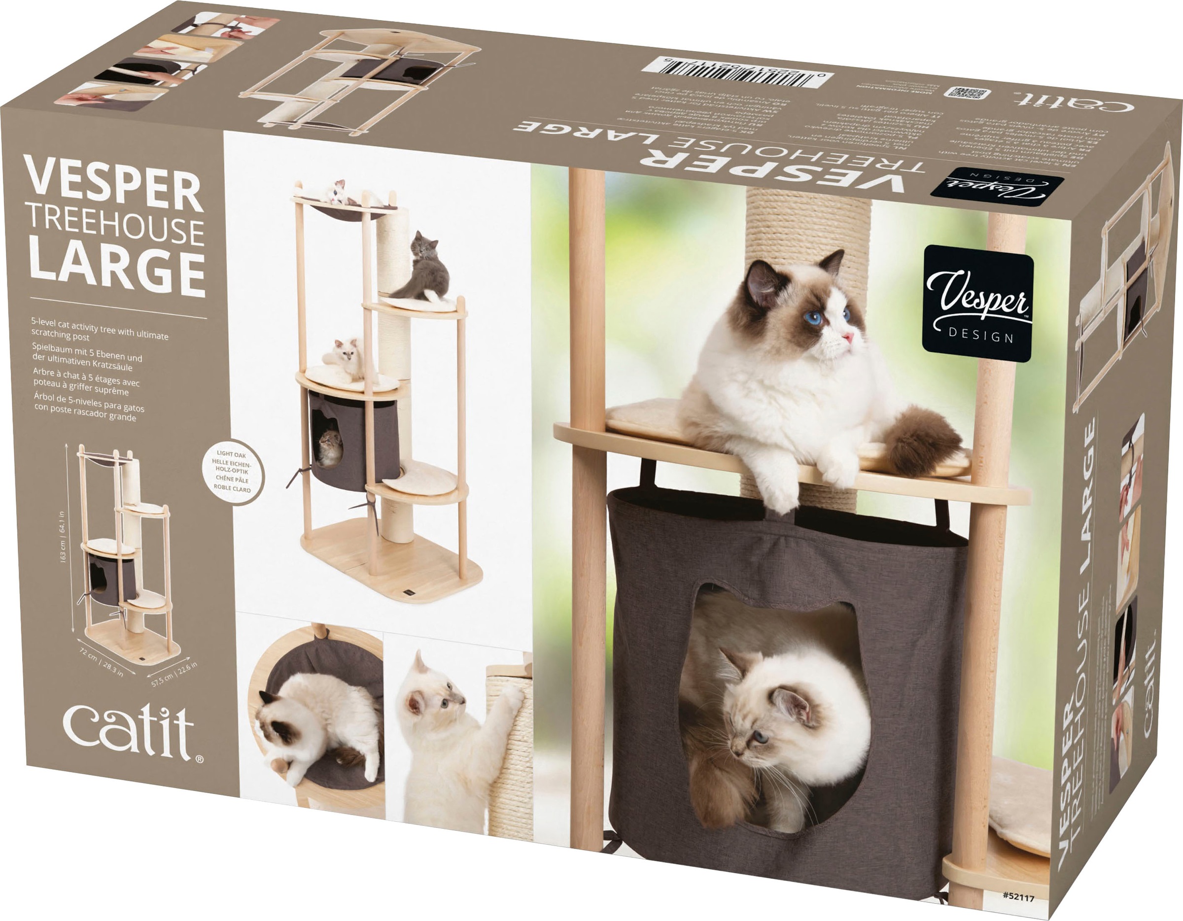 3. Bild von Catit Kratzbaum »Vesper Treehouse«, hoch, groß