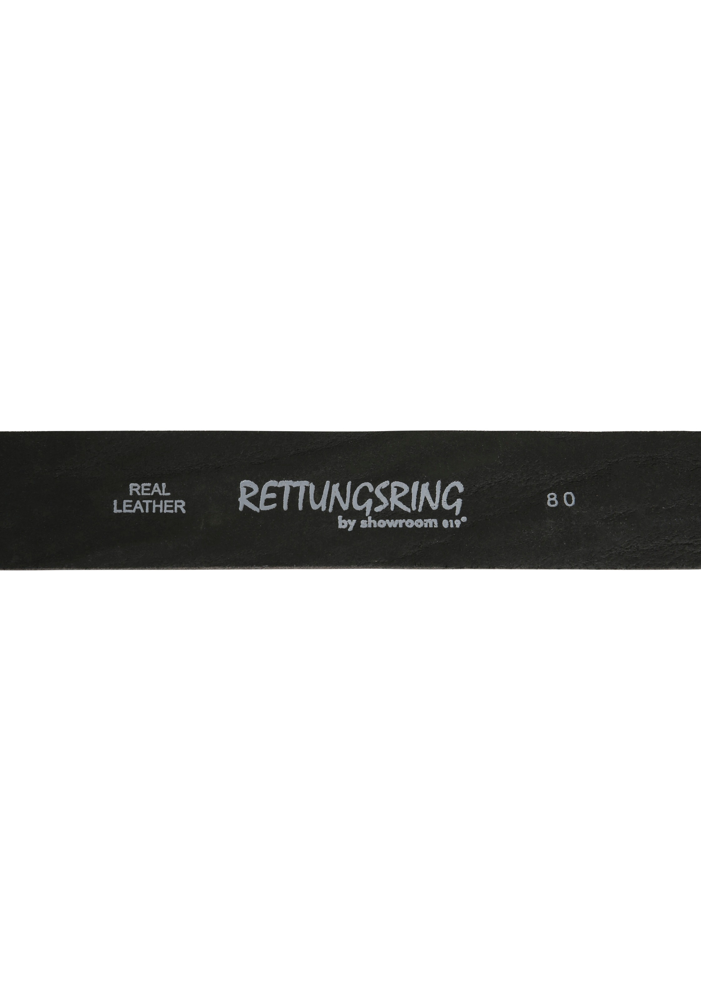 RETTUNGSRING by showroom 019° Ledergürtel, mit austauschbarer Schließe »Oval Geflochten«