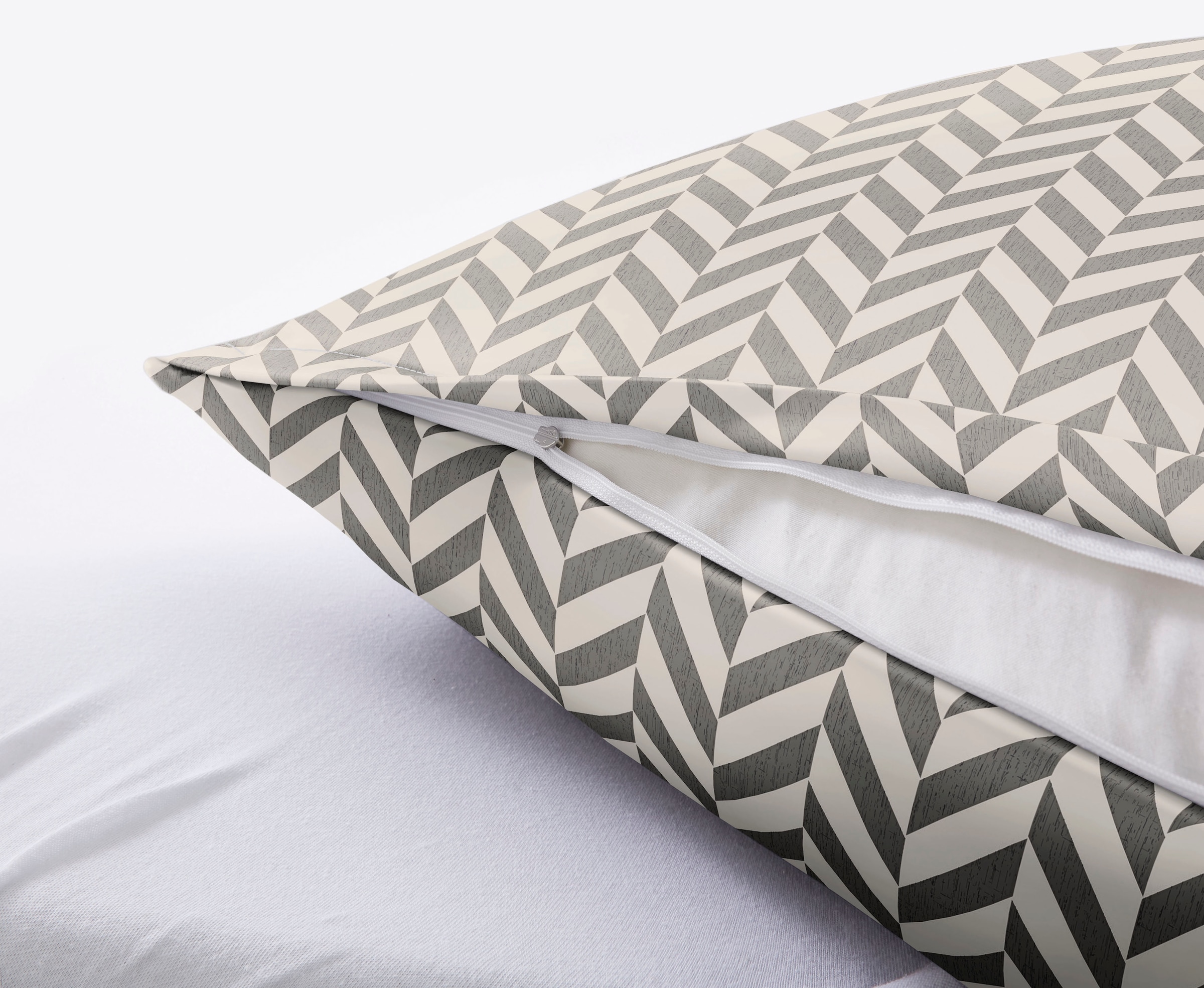Kleine Wolke Bettwäsche »Cosy«, mit Fischgrätmuster