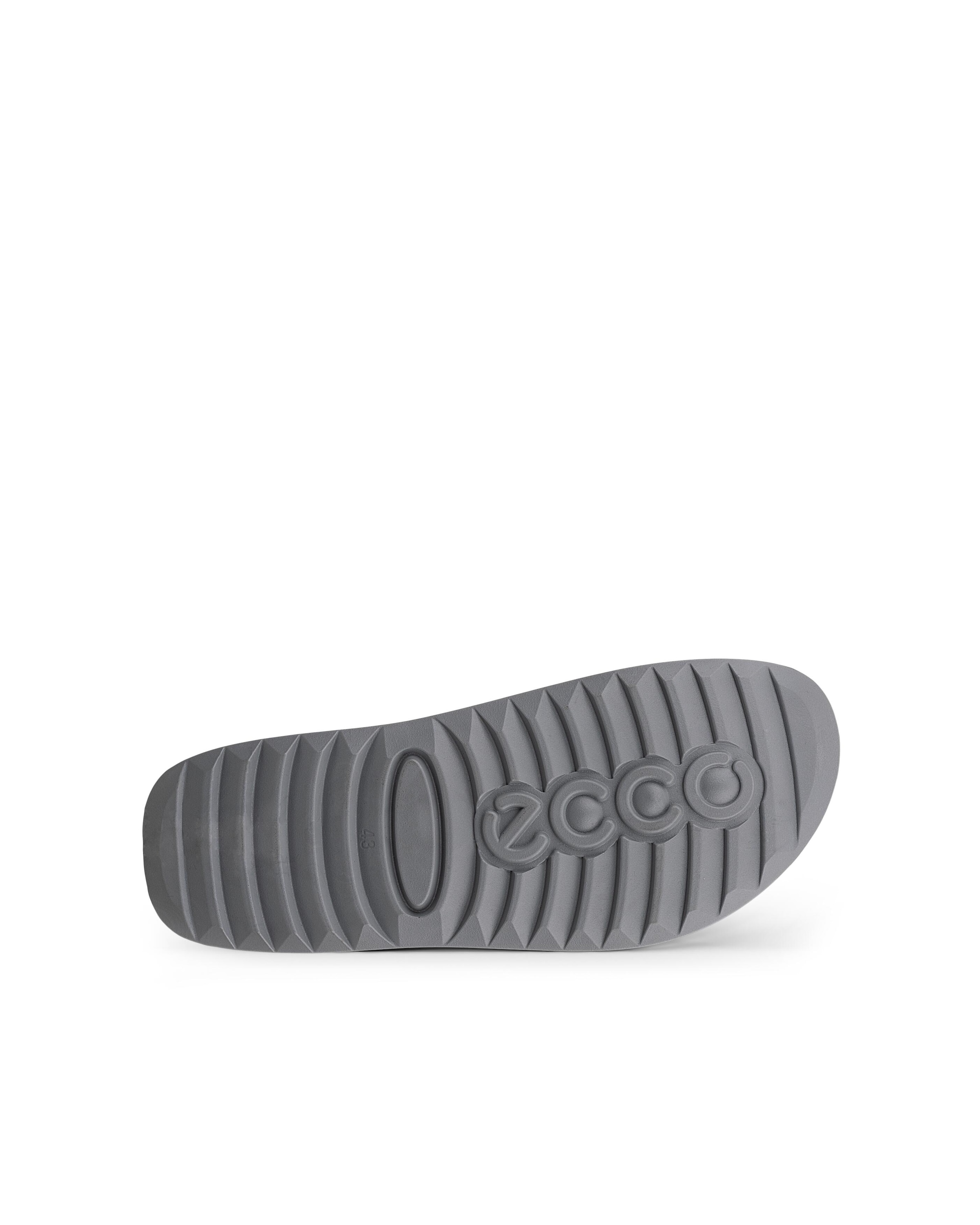 Ecco Pantolette »Cozmo M«  Sommerschuh, Schlappen, Klettschuh mit dezenten Ziernähten