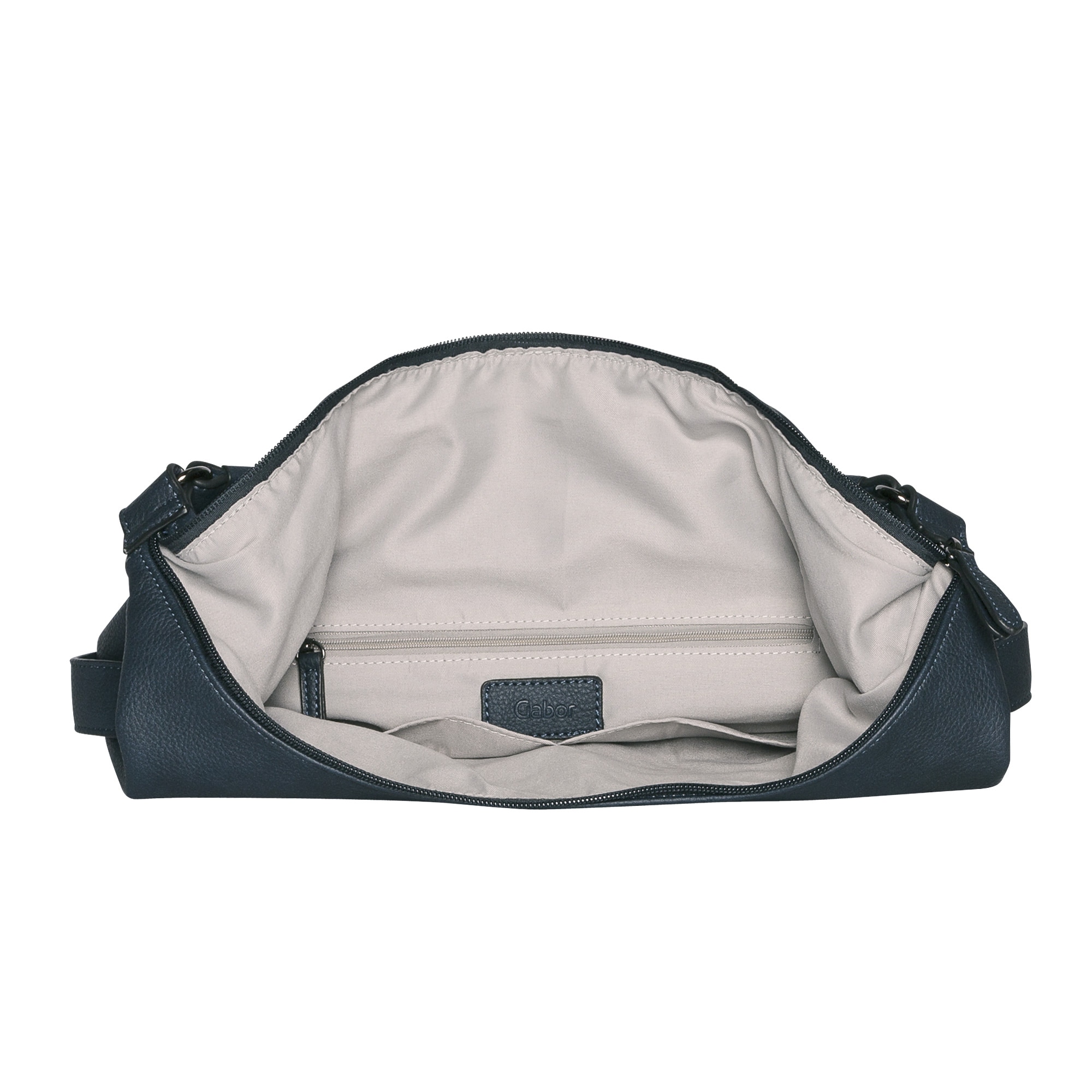 Gabor Hobo »Malu«, aus weichem genarbtem Lederimitat mit raffinierten Cut-Outs