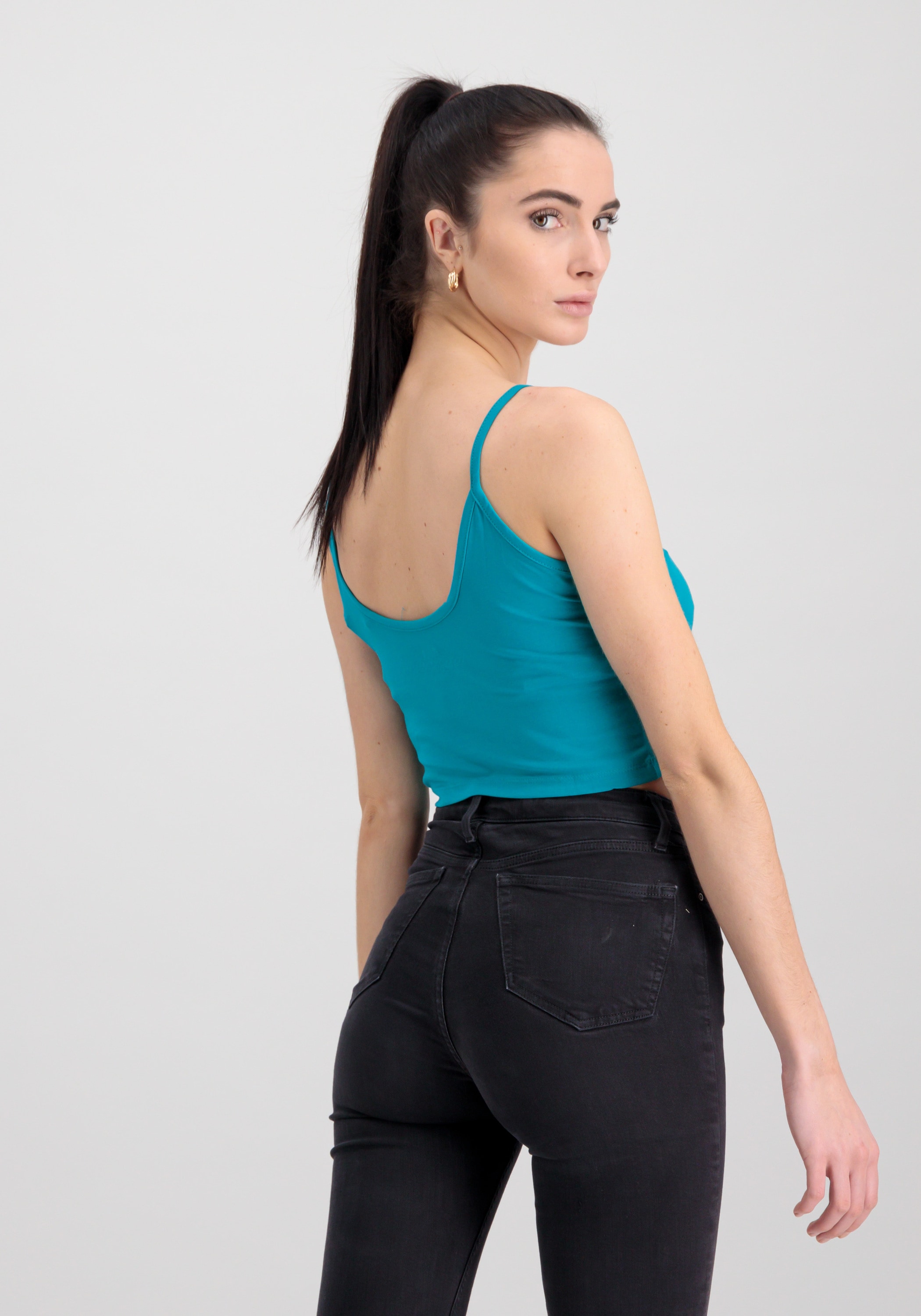 Alpha Industries Muscleshirt »Alpha Industries Women - Tanks Basic Crop-Top SL Women«