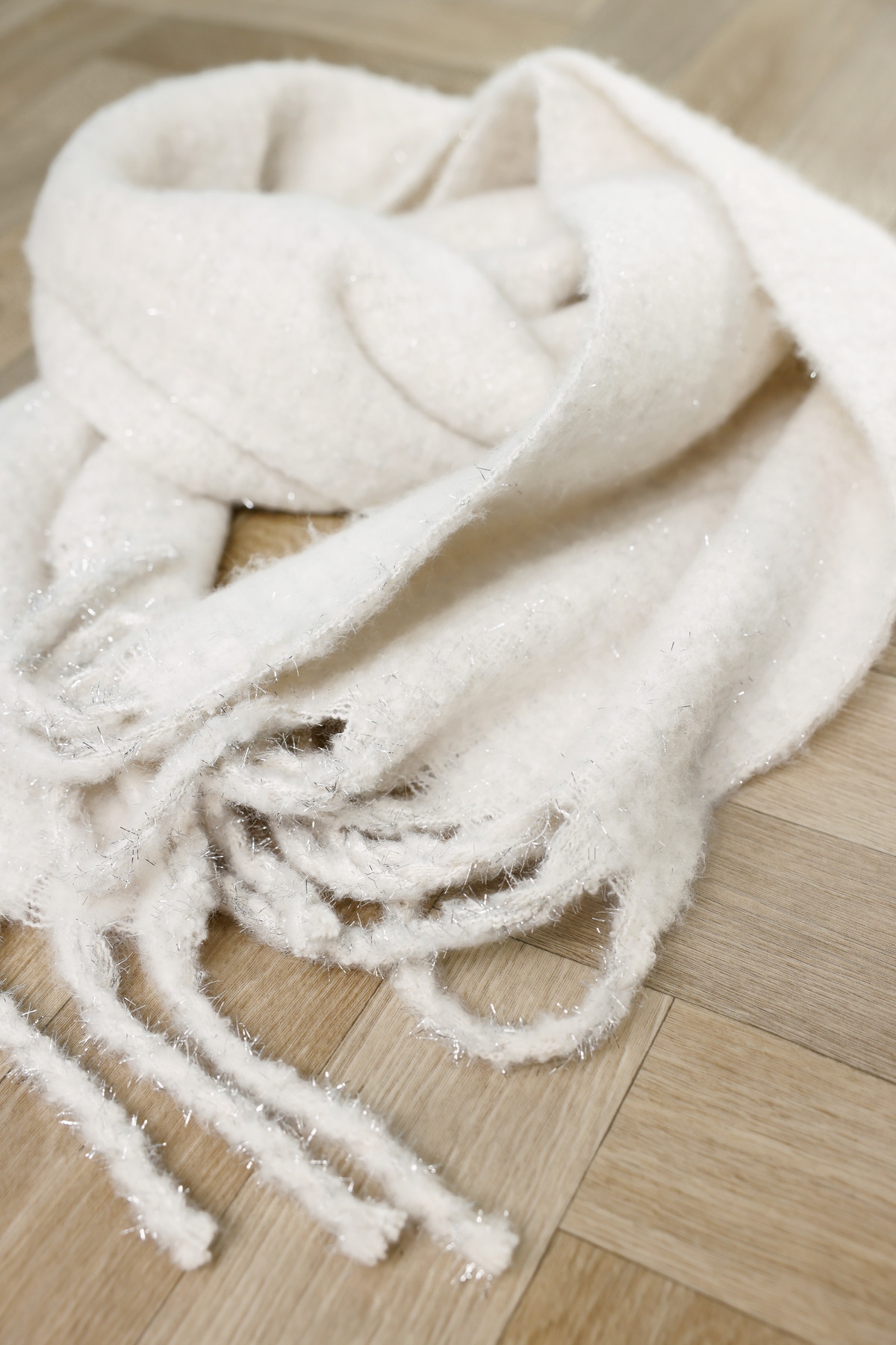 Monari Modeschal »Schal/Tuch Flausch + Glanz«