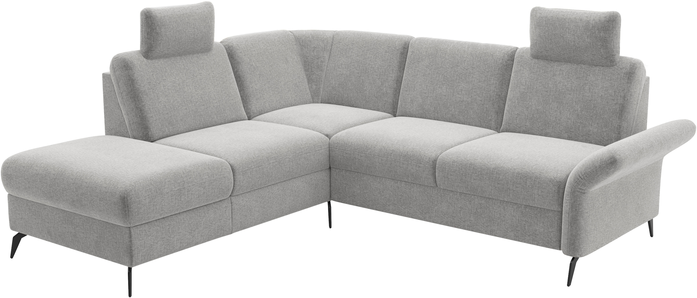 Home affaire Ecksofa »Rochelle«, optional: Armteilverstellung, klappbar, Bettkasen