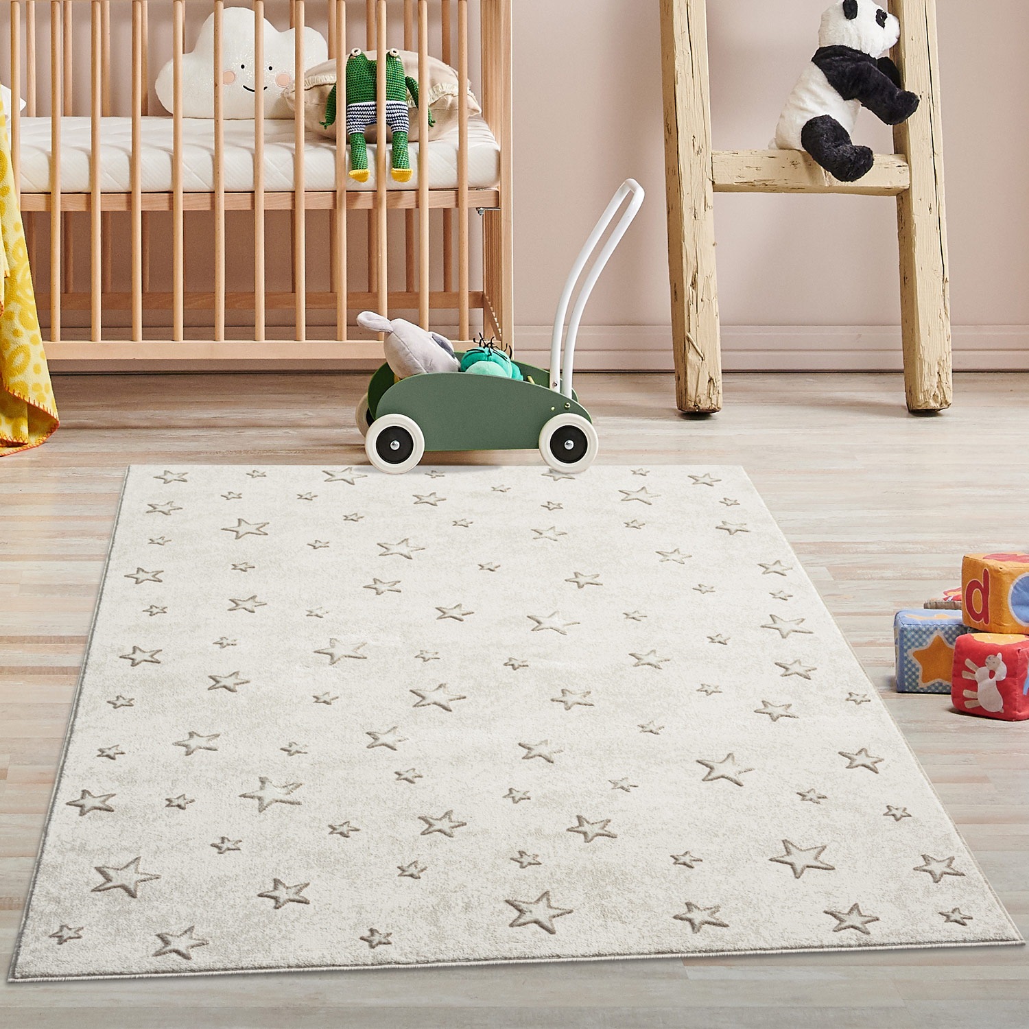 Carpet City Kinderteppich »MARA725«, rechteckig, 11 mm Höhe, Kinderzimmer T günstig online kaufen