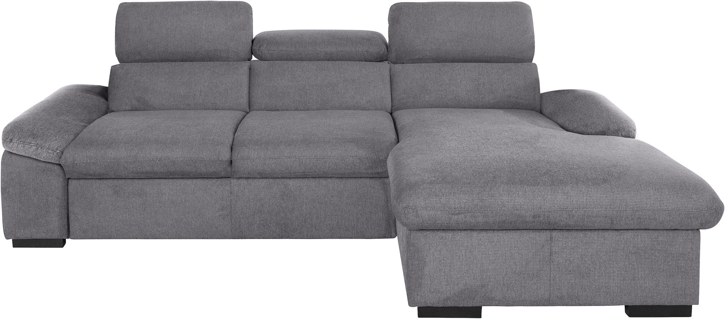 COTTA Ecksofa "Lola L-Form", (Set, mit Hocker), mit Hocker & Kopfteilfunkti günstig online kaufen