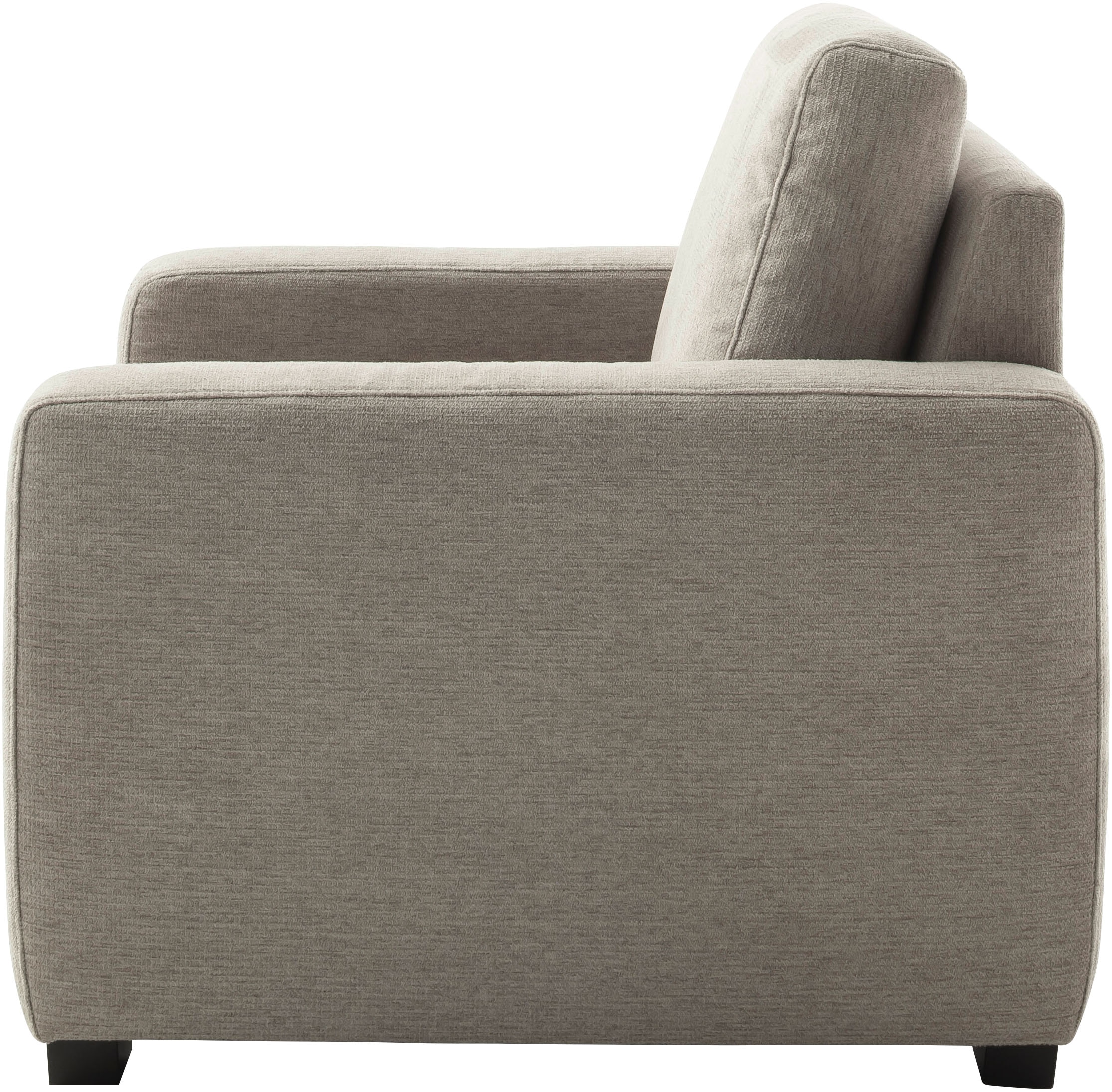 Mr. Couch Sessel »Pierre de Luxe mit Holzfüßen« 1 Stk. tlg. Mit Boxpring-Taschenfederkern