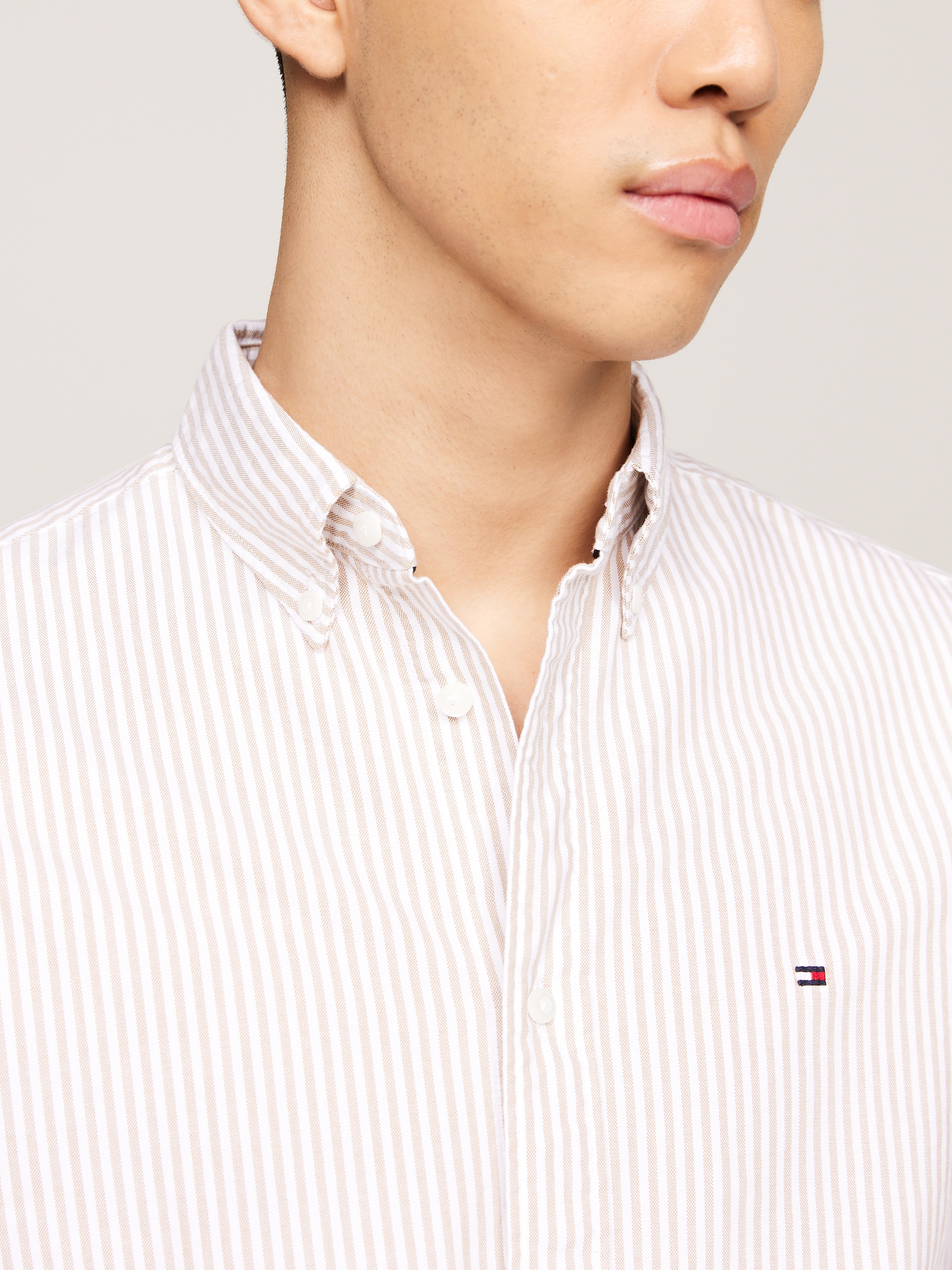 Tommy Hilfiger Langarmhemd »HERITAGE OXFORD STRIPE RF SHIRT«