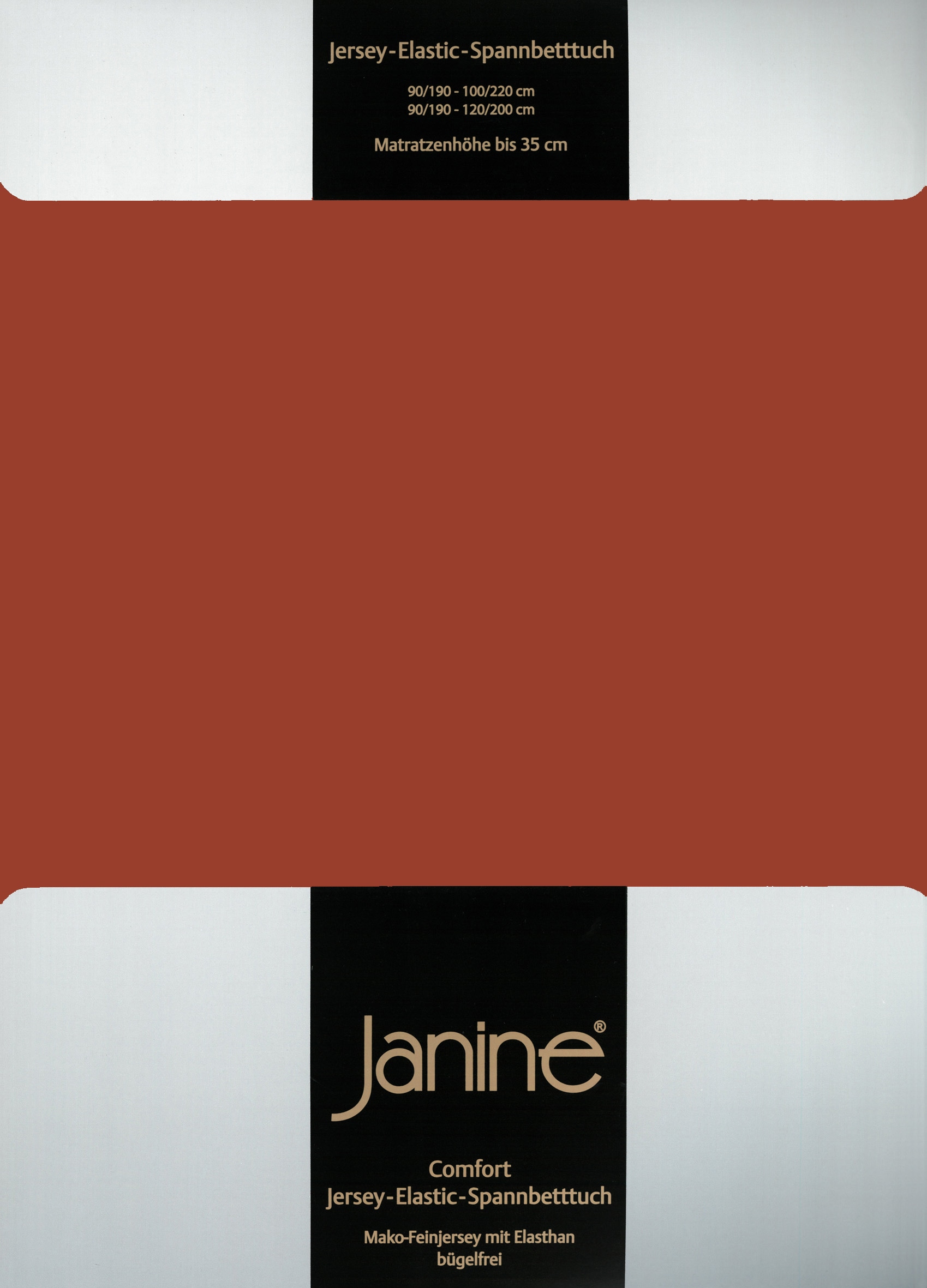 Janine Spannbettlaken »ELASTIC 5002« für Matratzen bis 35 cm Höhe, 95% Baumwolle, hochwertig, langlebig