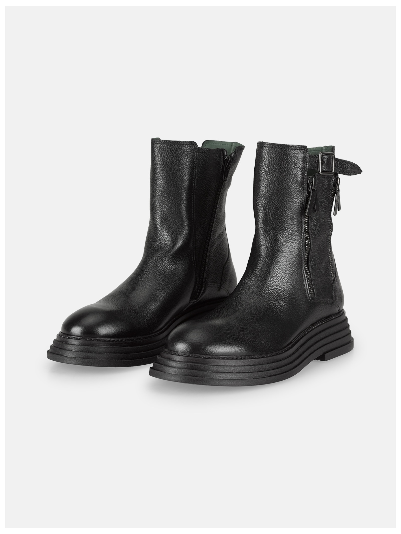 Felmini Bikerboots »Felmini Stiefelette Leder«