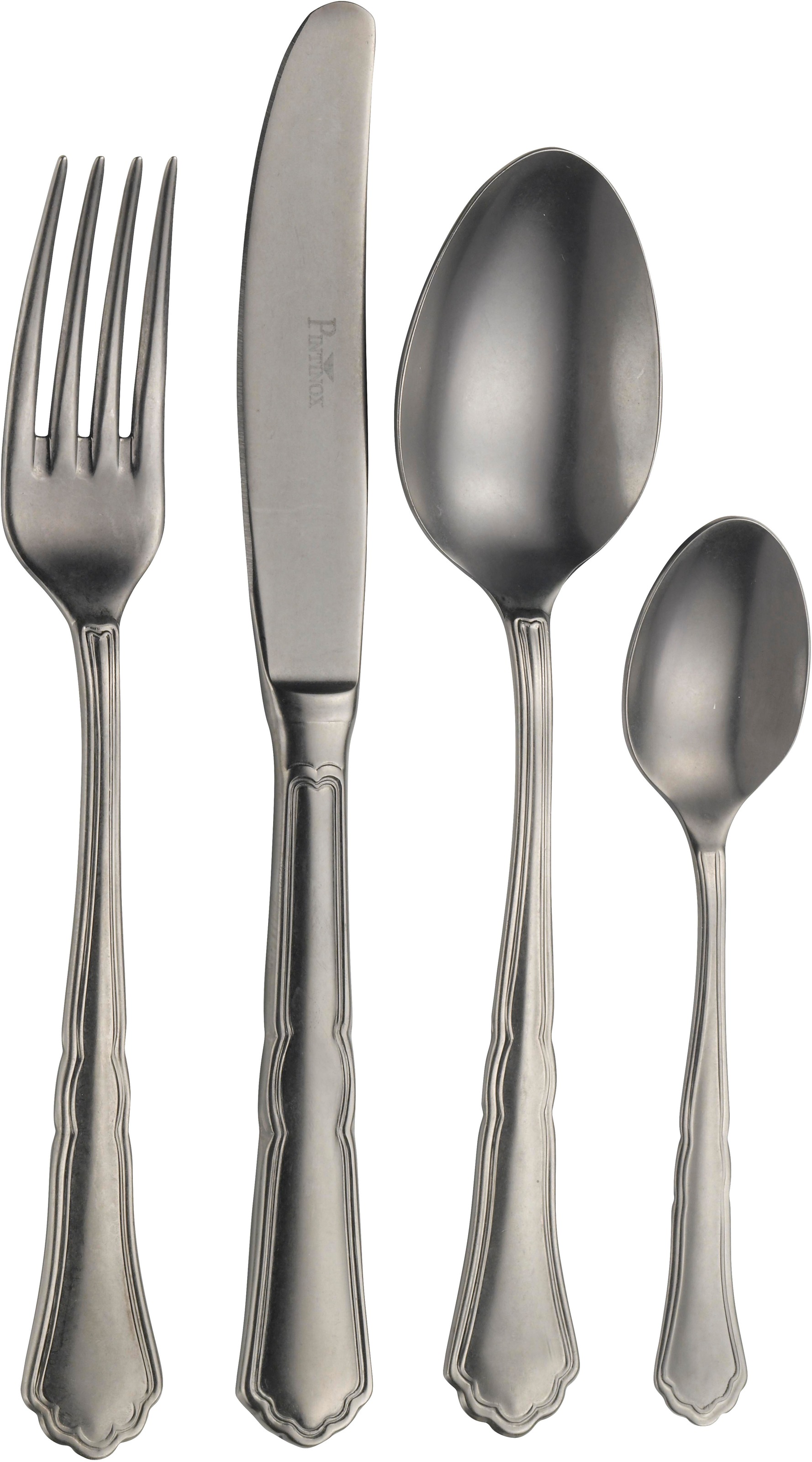PINTINOX Besteck-Set »Settecento Alchemique Titan« Optik Titan SW PVD Besch günstig online kaufen