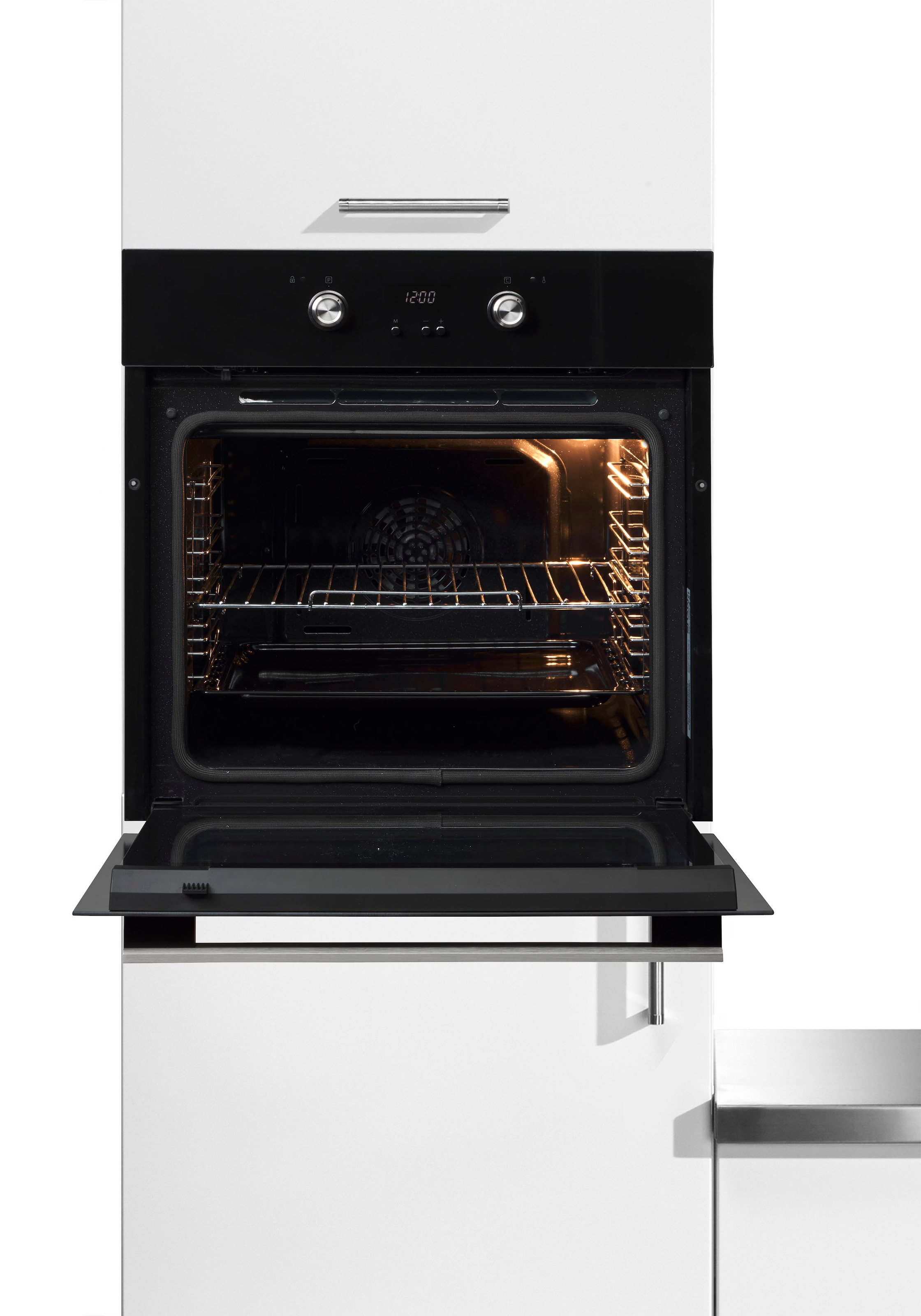 Sharp Pyrolyse Backofen  »K-61D27BM1-FR«, Pyrolyse-Selbstreinigung