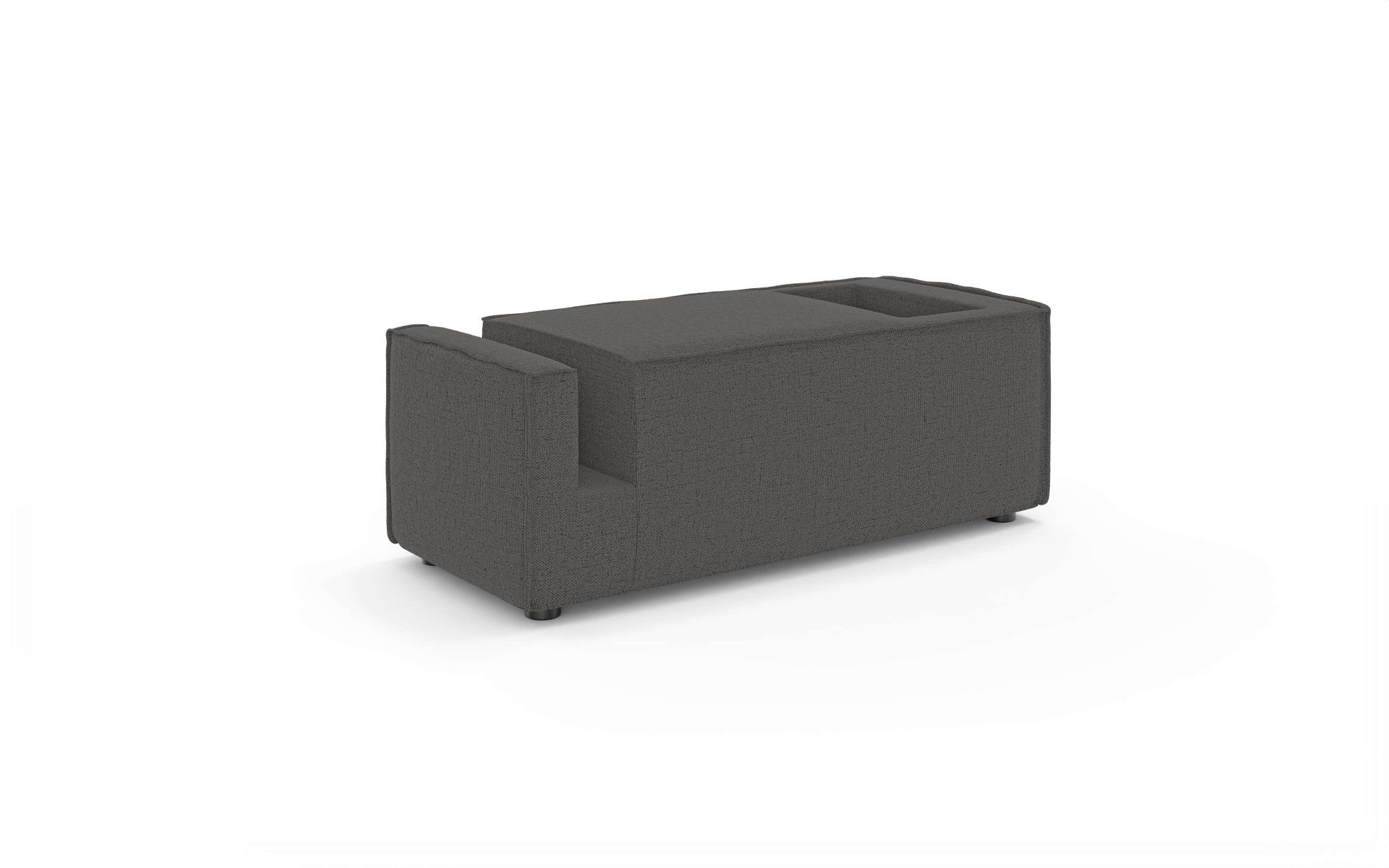 INOSIGN Sofaelement »HAILY Tisch für das Modulsofa, Maße B/T/H: 45/100/37 cm«, als Modul oder separat verwendbar, mit Steckfach und Ablagefläche
