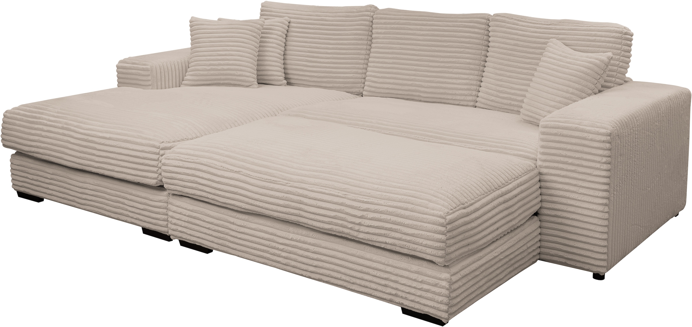 WERK2 Ecksofa »Eden« mit Polsterhocker