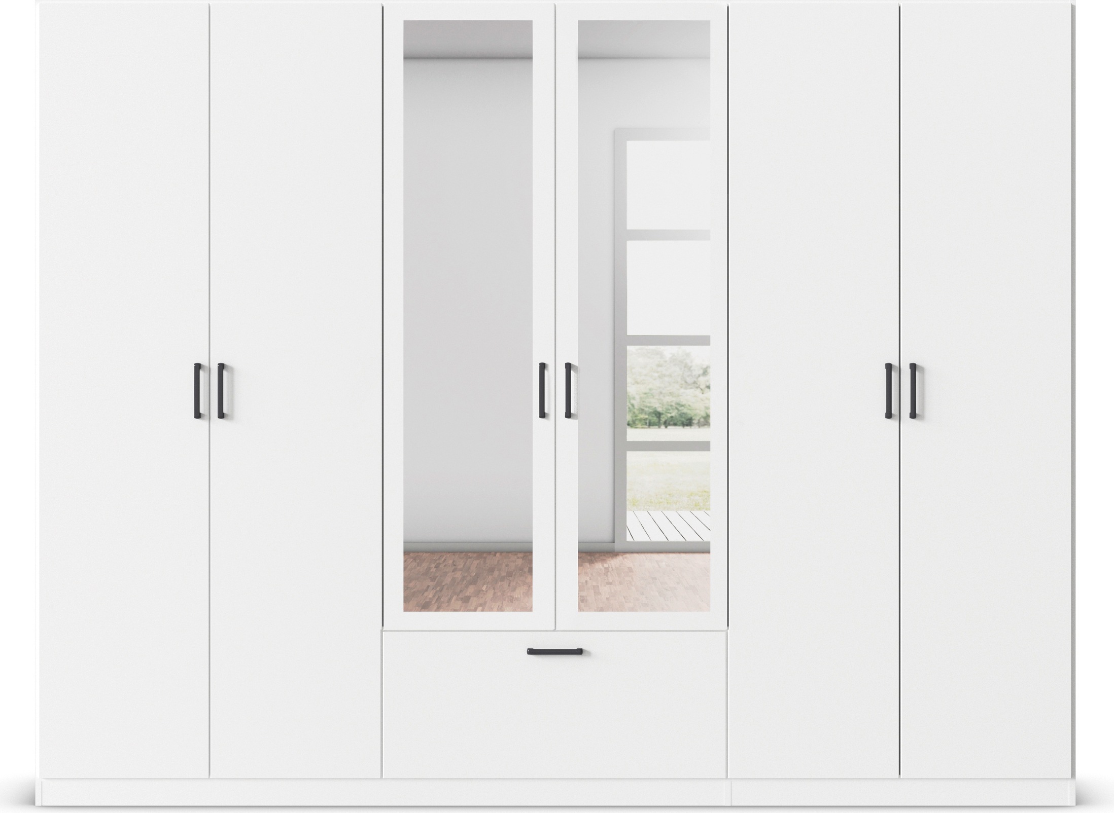 rauch Drehtürenschrank »Kleiderschrank Schrank Garderobe Wäscheschrank BARI günstig online kaufen