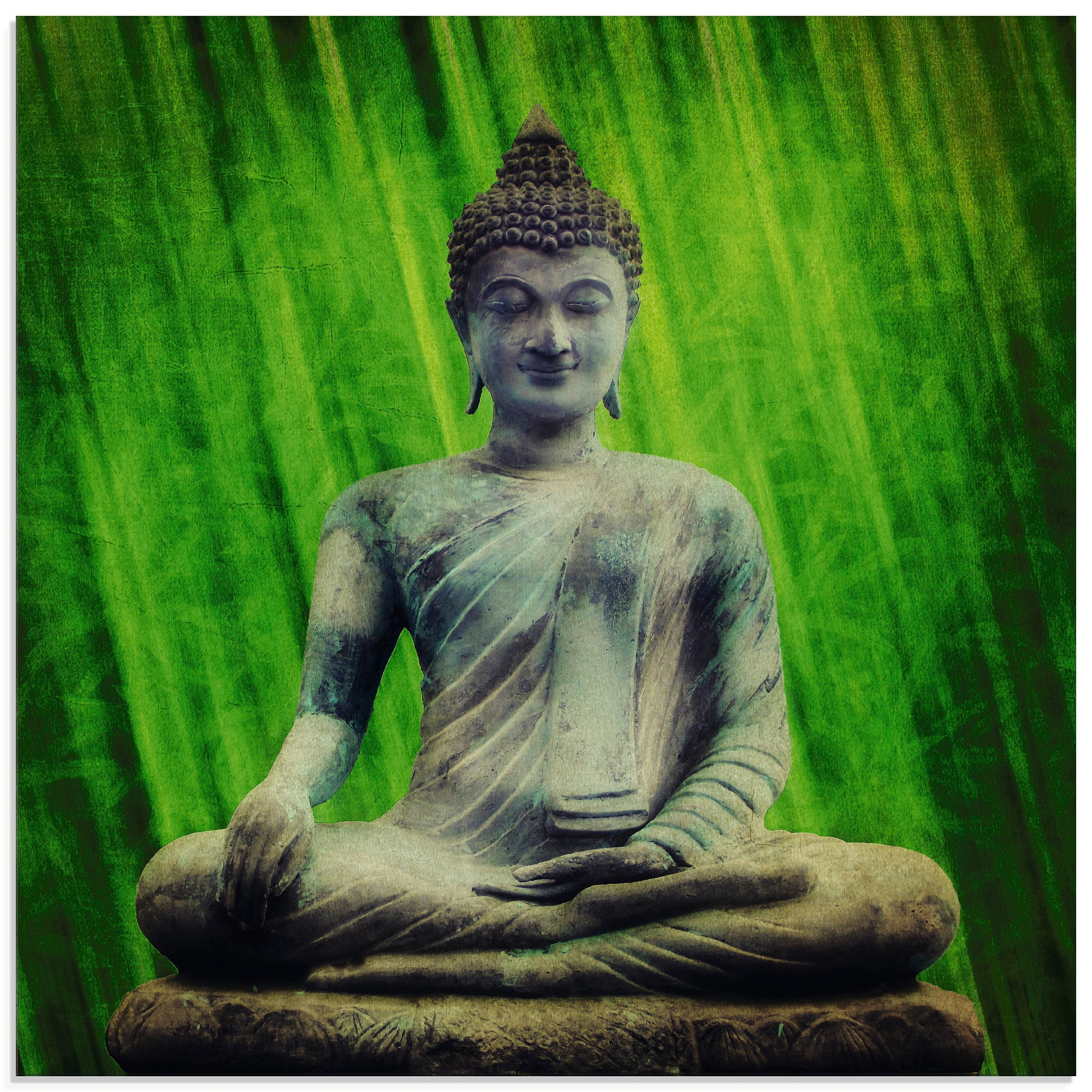 Artland Glasbild »Buddha« Religion 1 Stk. tlg. in verschiedenen Größen günstig online kaufen