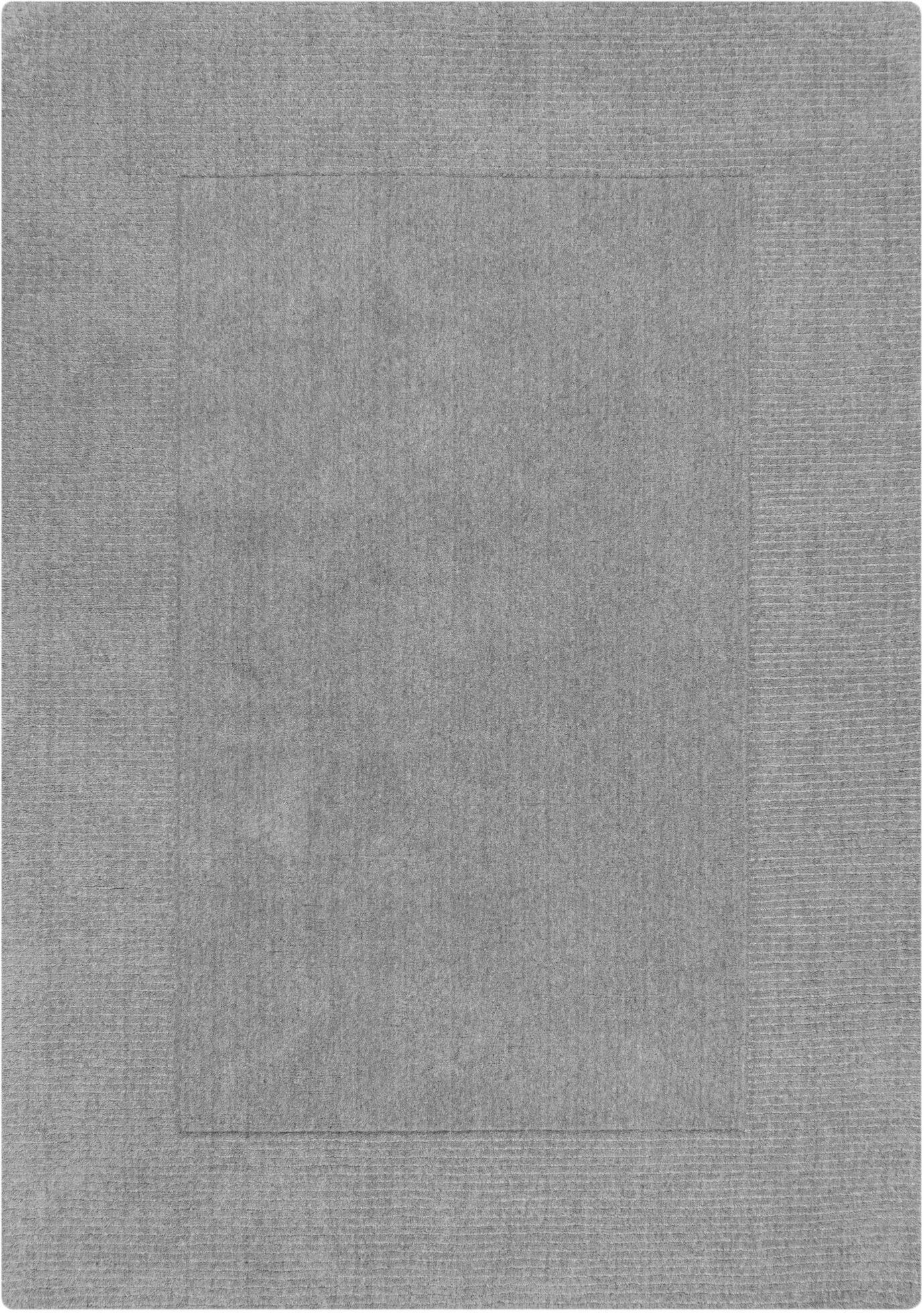 Wollteppich „Tuscany“, rechteckig Grau 8 mm B/L: 120 cm x 170 cm – 8 mm