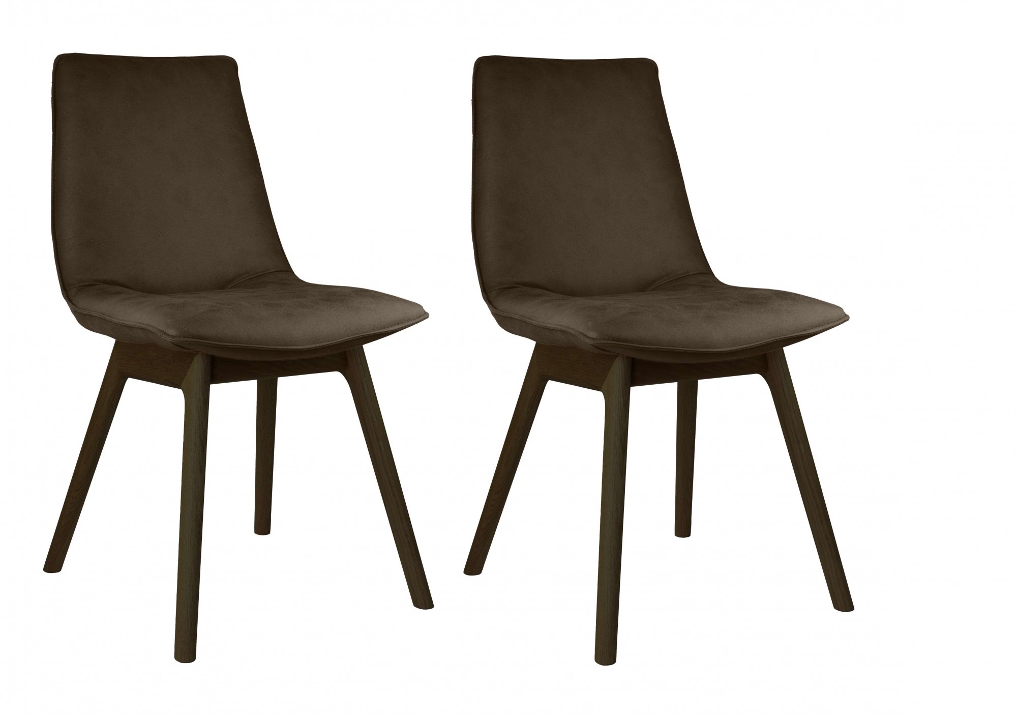 andas Esszimmerstuhl »Ramon«, (Set), 2 St., Microfaser, mit Massivholzbeine günstig online kaufen